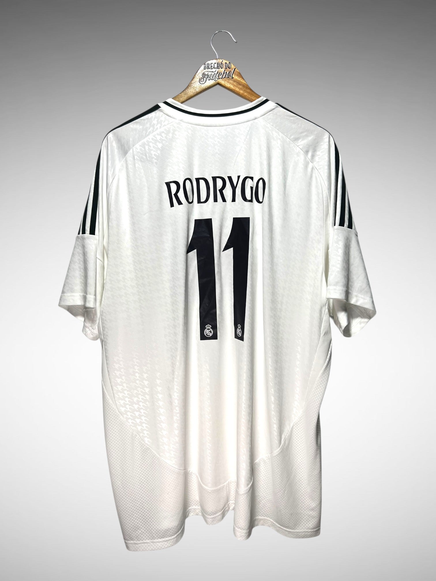 Real Madrid 2024 Primeira Camisa Tam 4G N 11 Rodrygo.