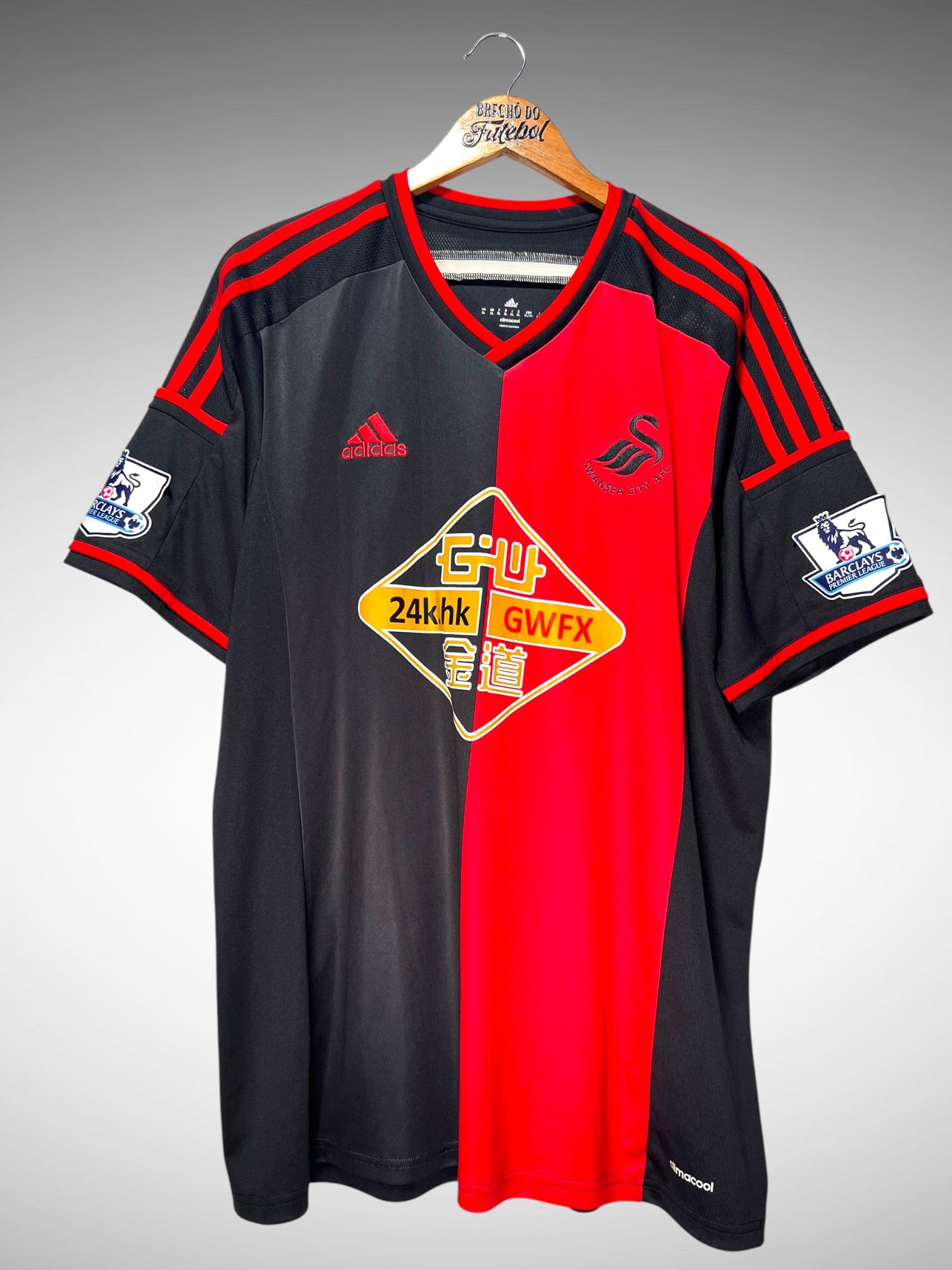 Swansea City 2014 Segunda Camisa Tam GG N 4 KI.S.Y.
