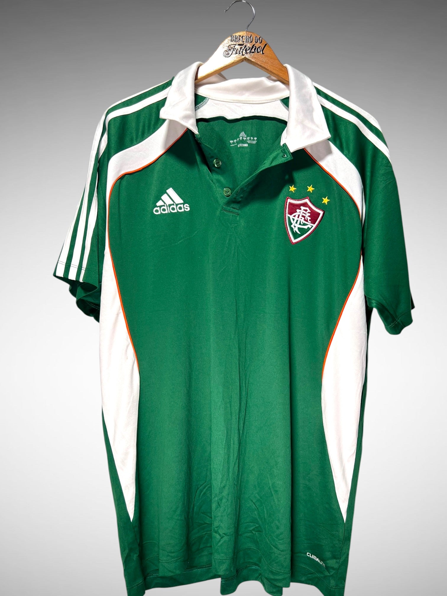 Fluminense 2010 Camisa de Viagem Tam GG.