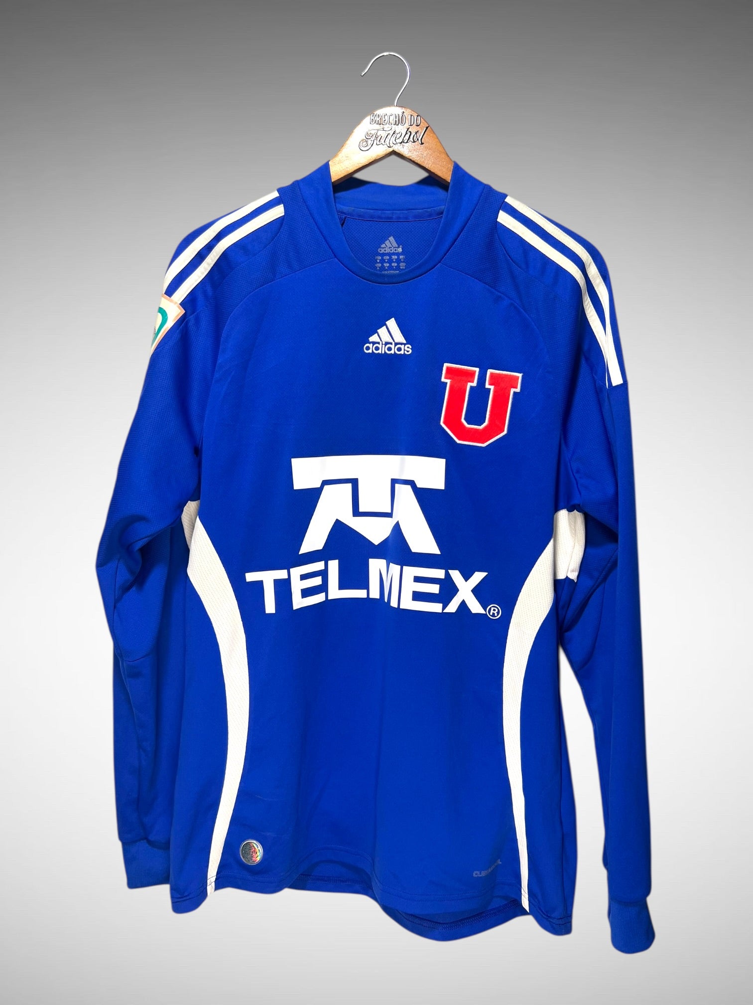 Universidade do Chile 2009 Primeira Camisa Tam M N 21 Diaz Mangas Longas.