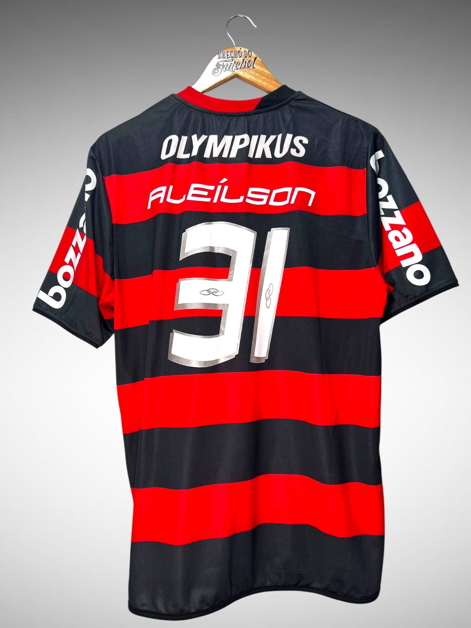 Flamengo 2009 Primeira Camisa Tam M N 31 Aleílson.