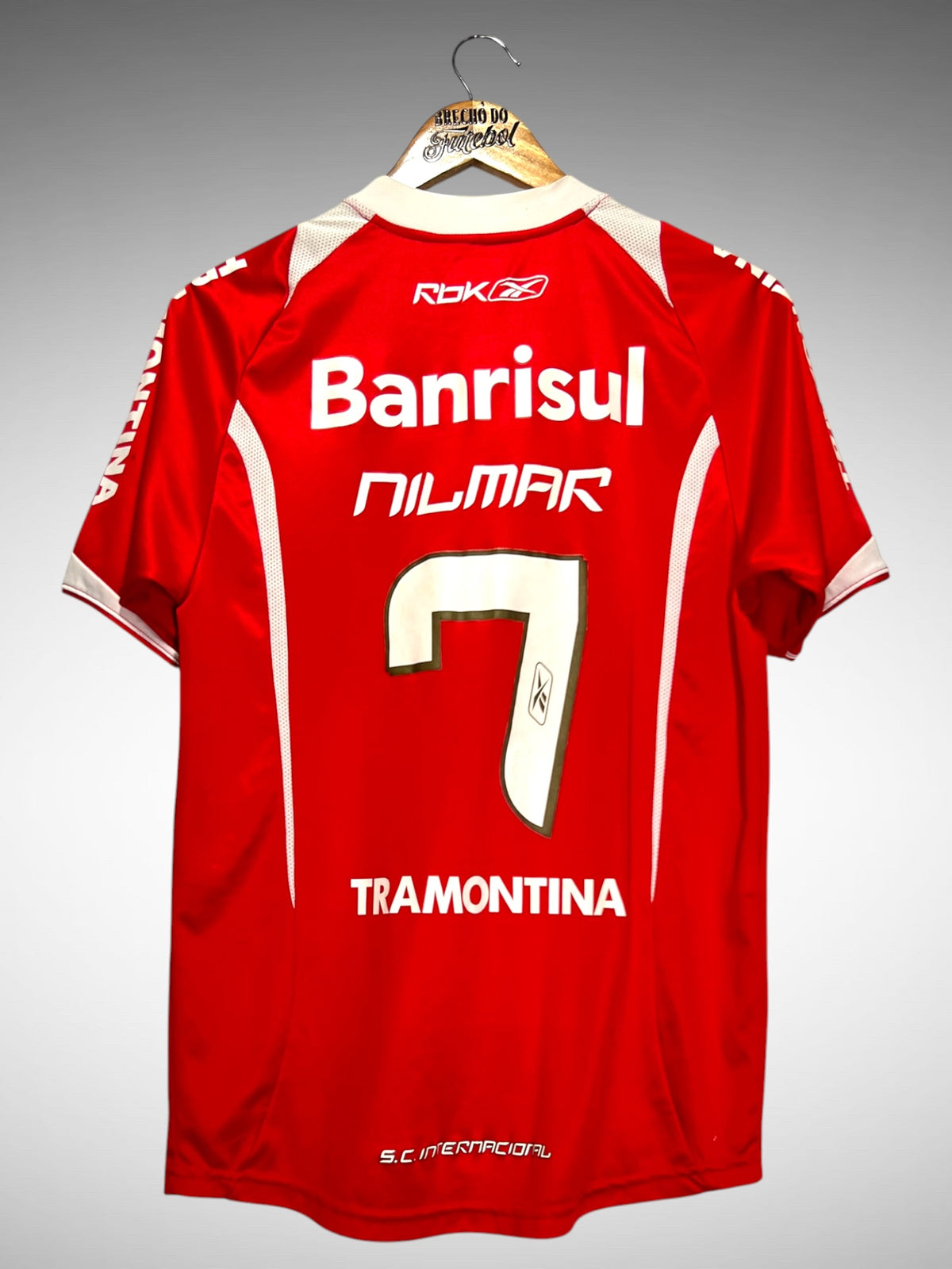 Internacional 2007 Primeira Camisa Tam P N 7 Nilmar.