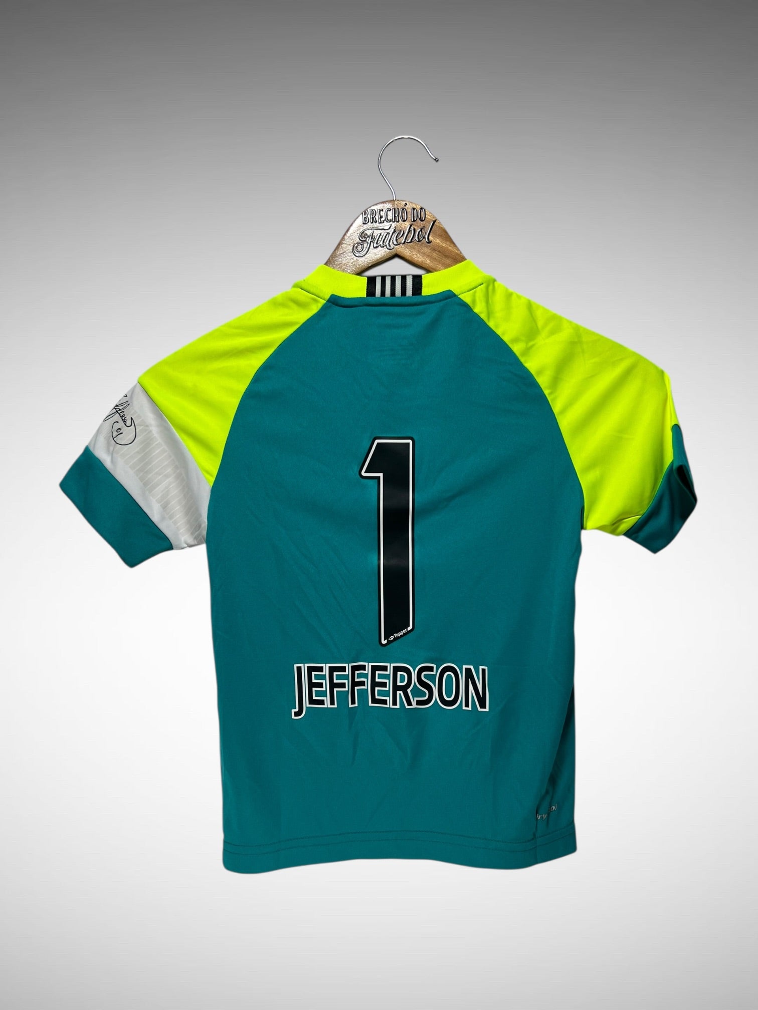 Botafogo 2016 Camisa de Goleiro Tam 6 anos Infantil N 1 Jefferson.