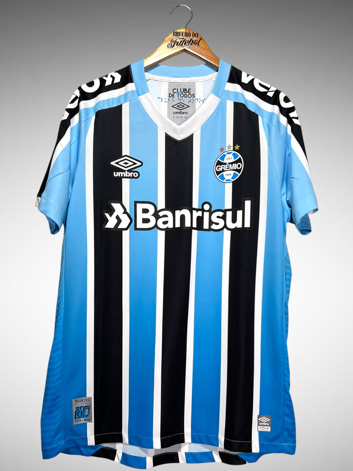 Grêmio 2022 Primeira Camisa Tam G N 15 Lucas.