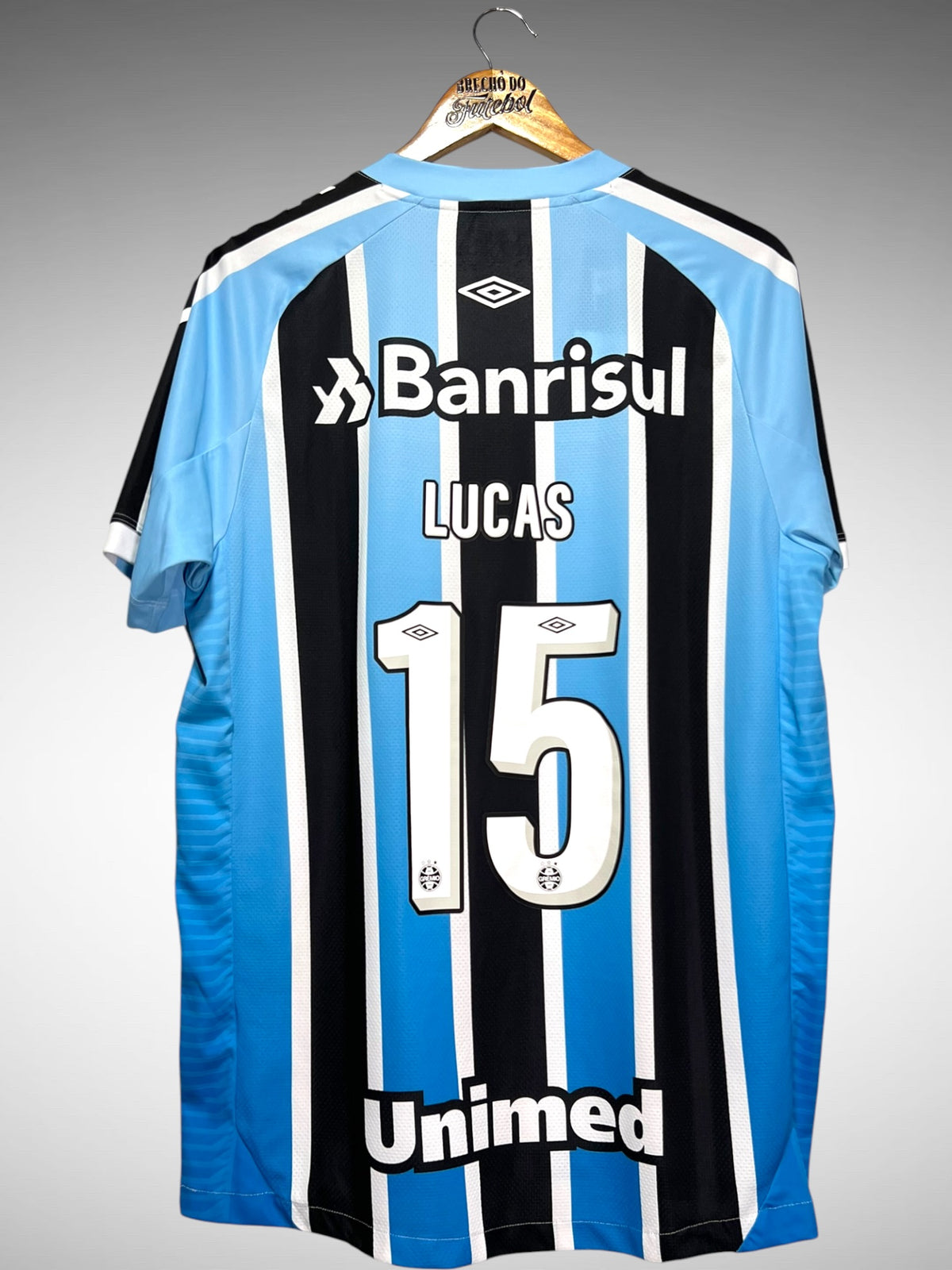 Grêmio 2022 Primeira Camisa Tam G N 15 Lucas.