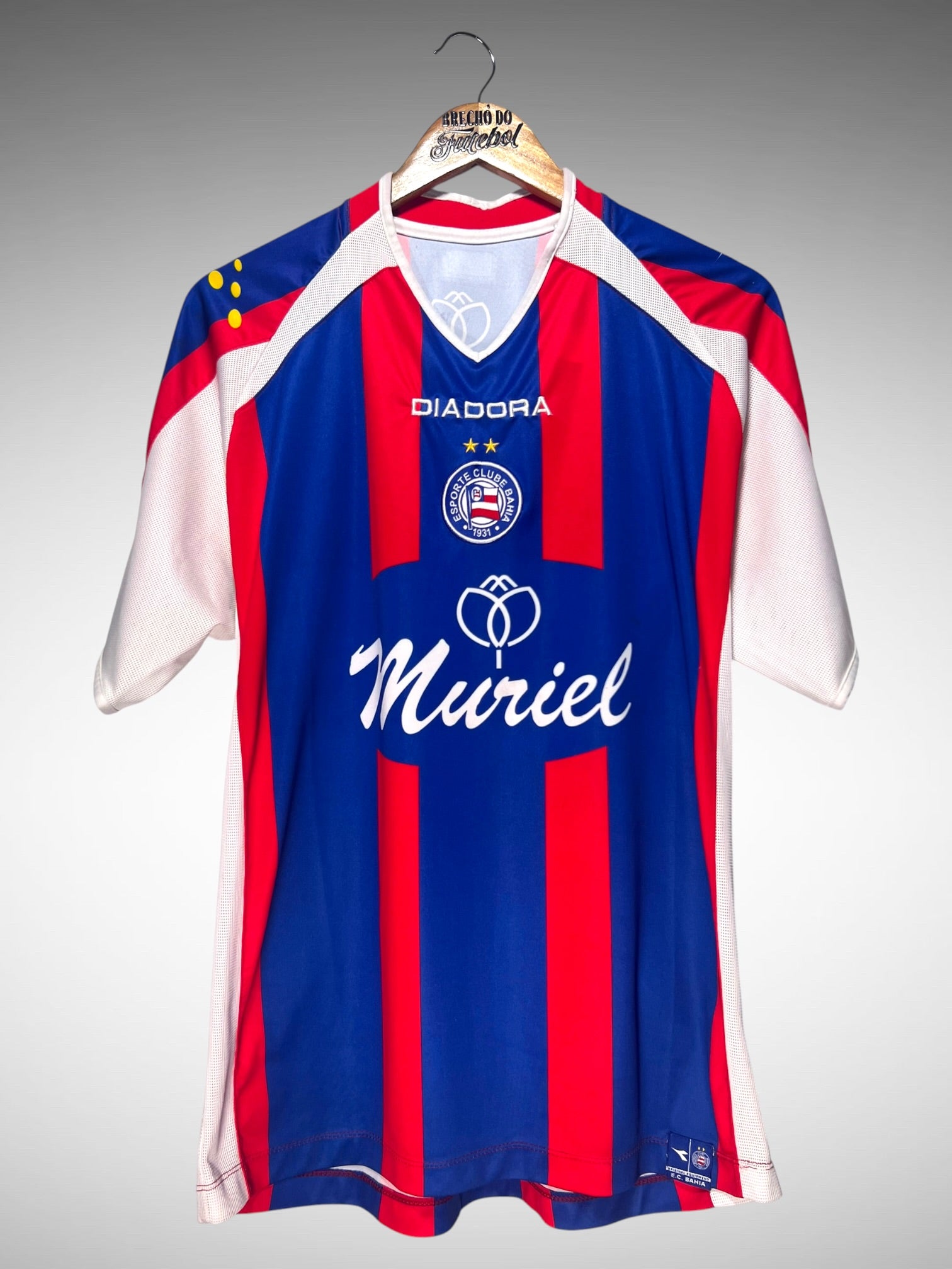 Bahia 2005 Segunda Camisa Tam G N 9.