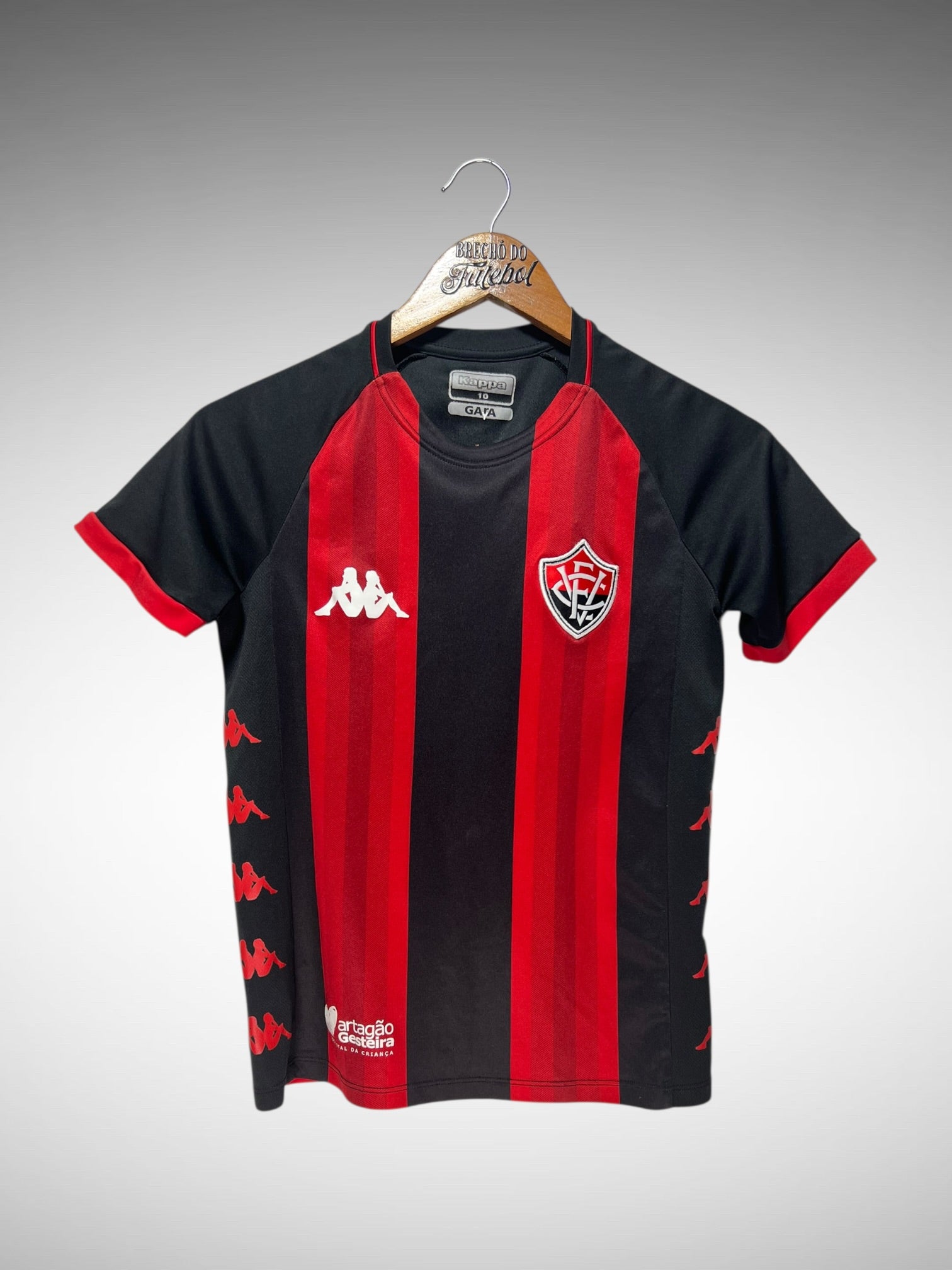 Vitória 2019 Primeira Camisa Tam 10 anos Infantil.