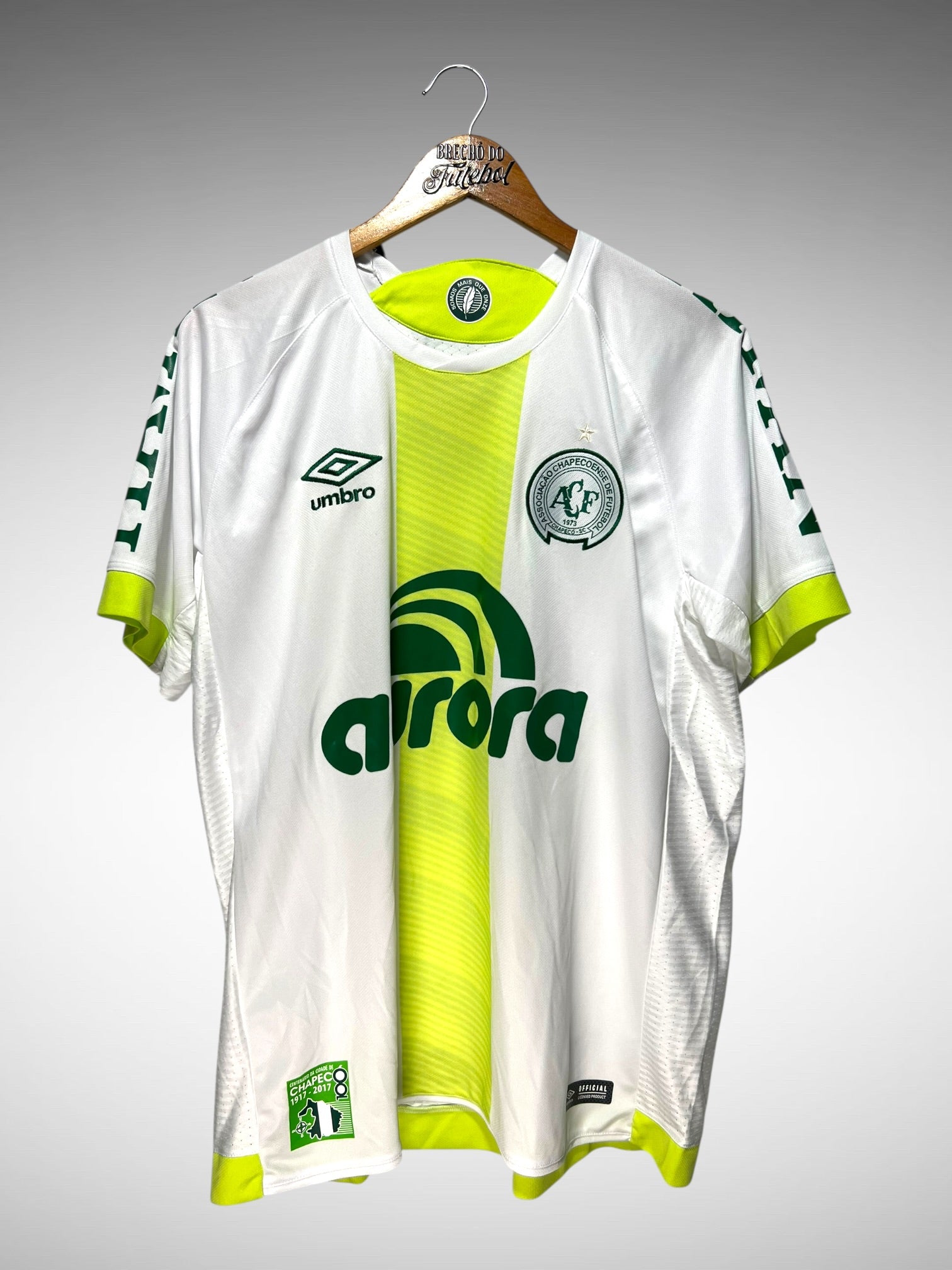 Chapecoense 2017 Segunda Camisa Tam G N 10.