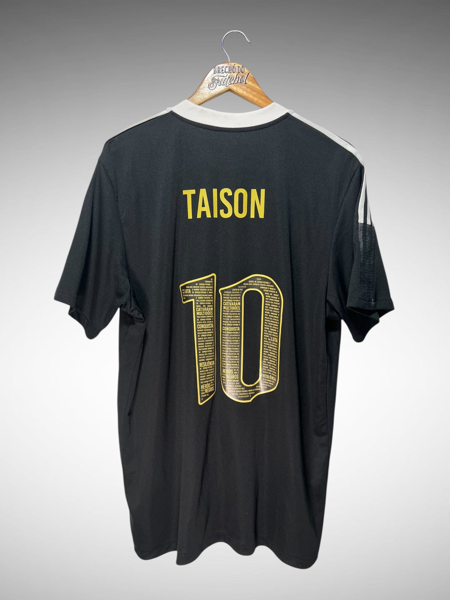 Internacional 2021 Camisa Consciência Negra Tam GG N 10 Taison.