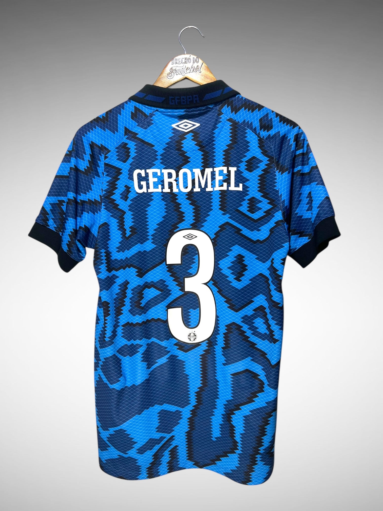 Grêmio 2021 Terceira Camisa Tam P N 3 Geromel.