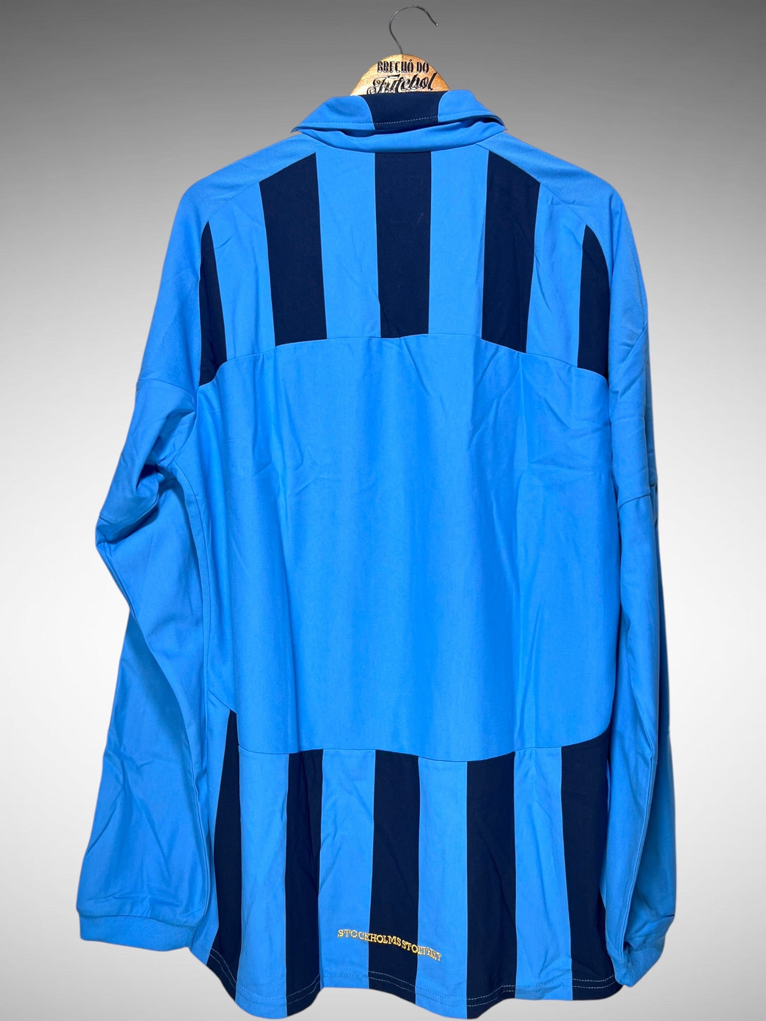 Djurgardens 2010 Primeira Camisa Tam GG Mangas Longas.