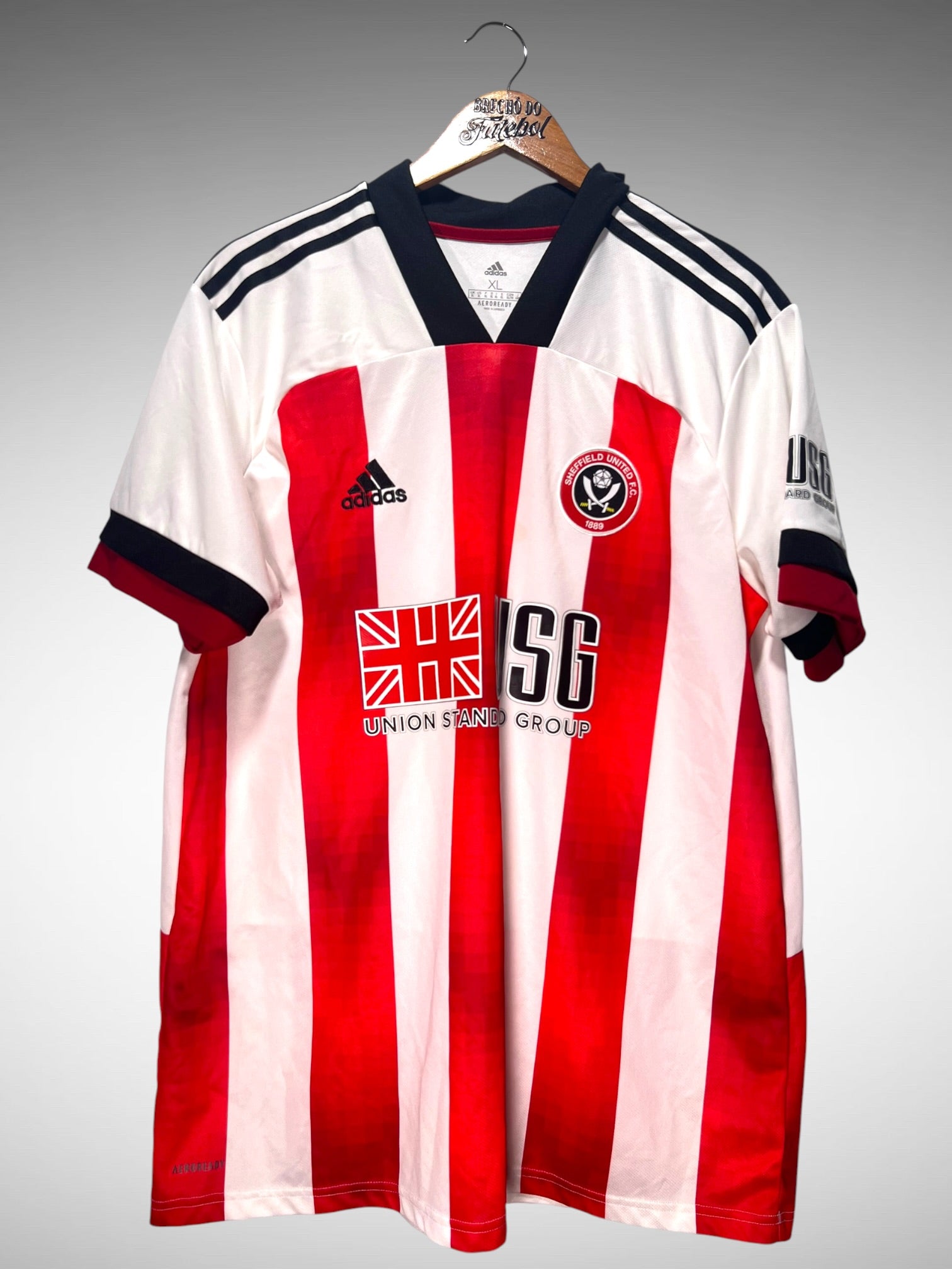 Sheffield United 2020 Primeira Camisa Tam GG.