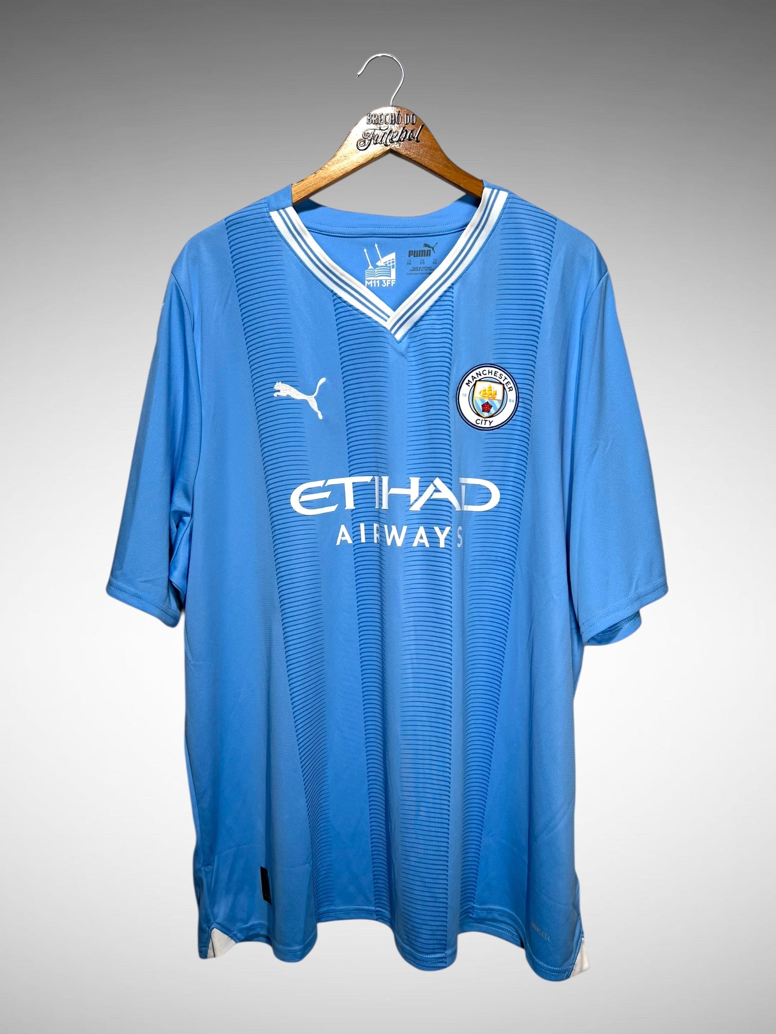 Manchester City 2023 Primeira Camisa Tam 4G N 9 Haaland.