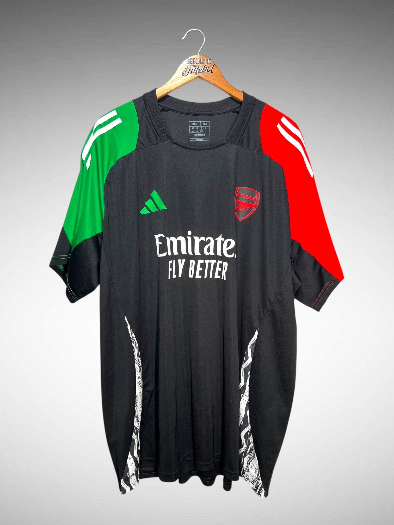 Arsenal 2024 Segunda Camisa Tam 4G N 8 Odegaard.