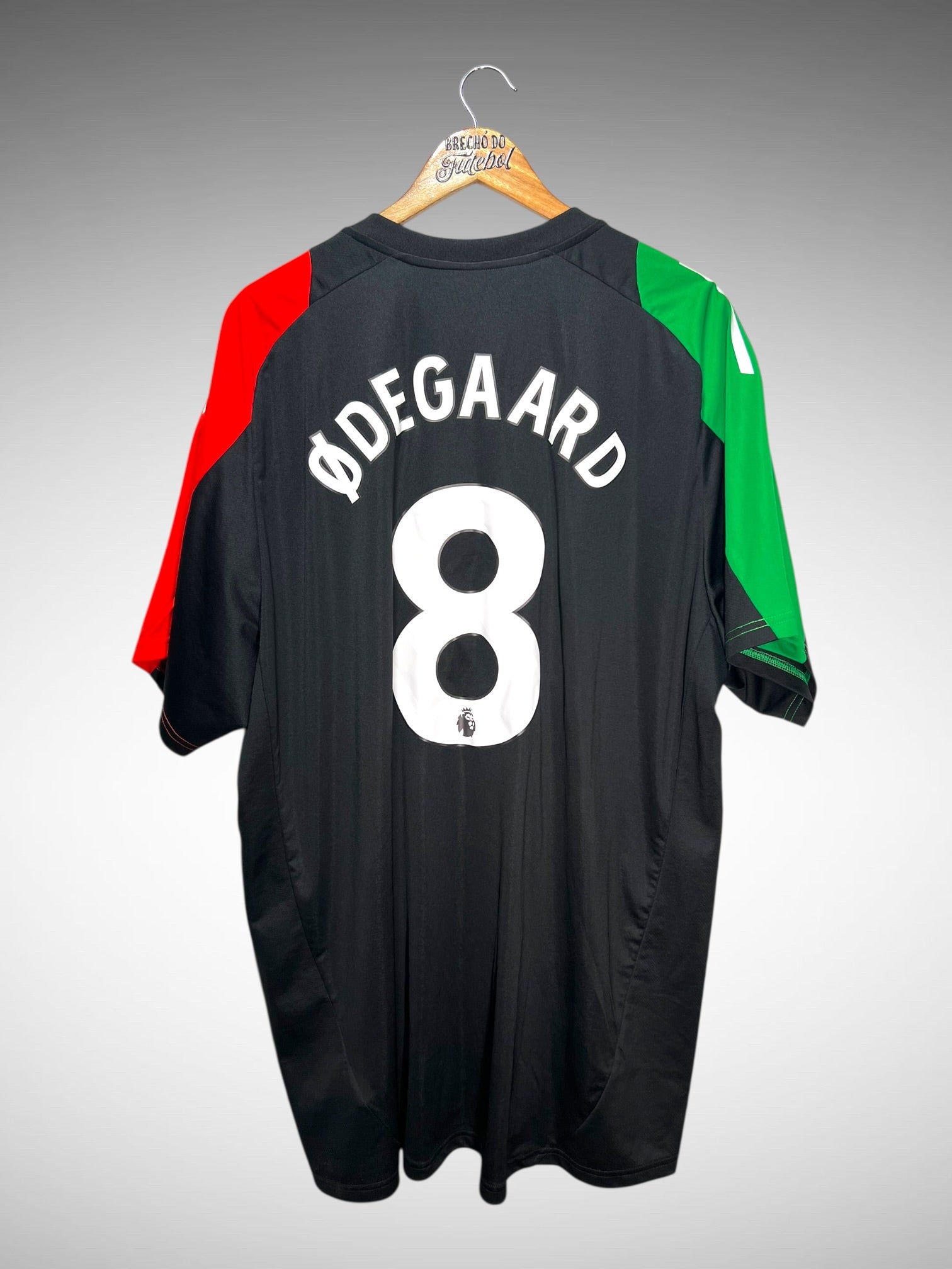 Arsenal 2024 Segunda Camisa Tam 4G N 8 Odegaard.