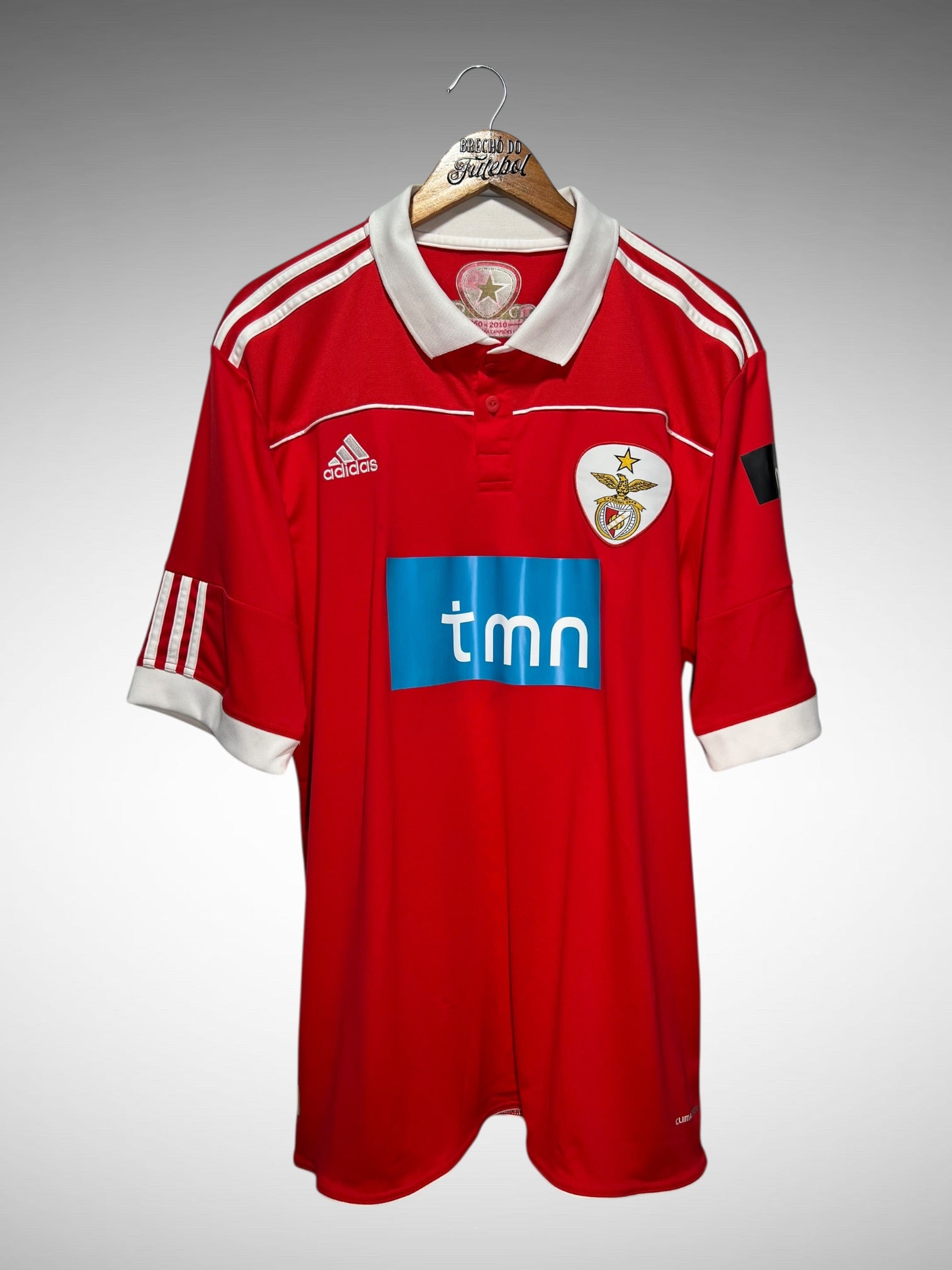 Benfica 2010 Primeira Camisa Tam GG N 10 Aimar.