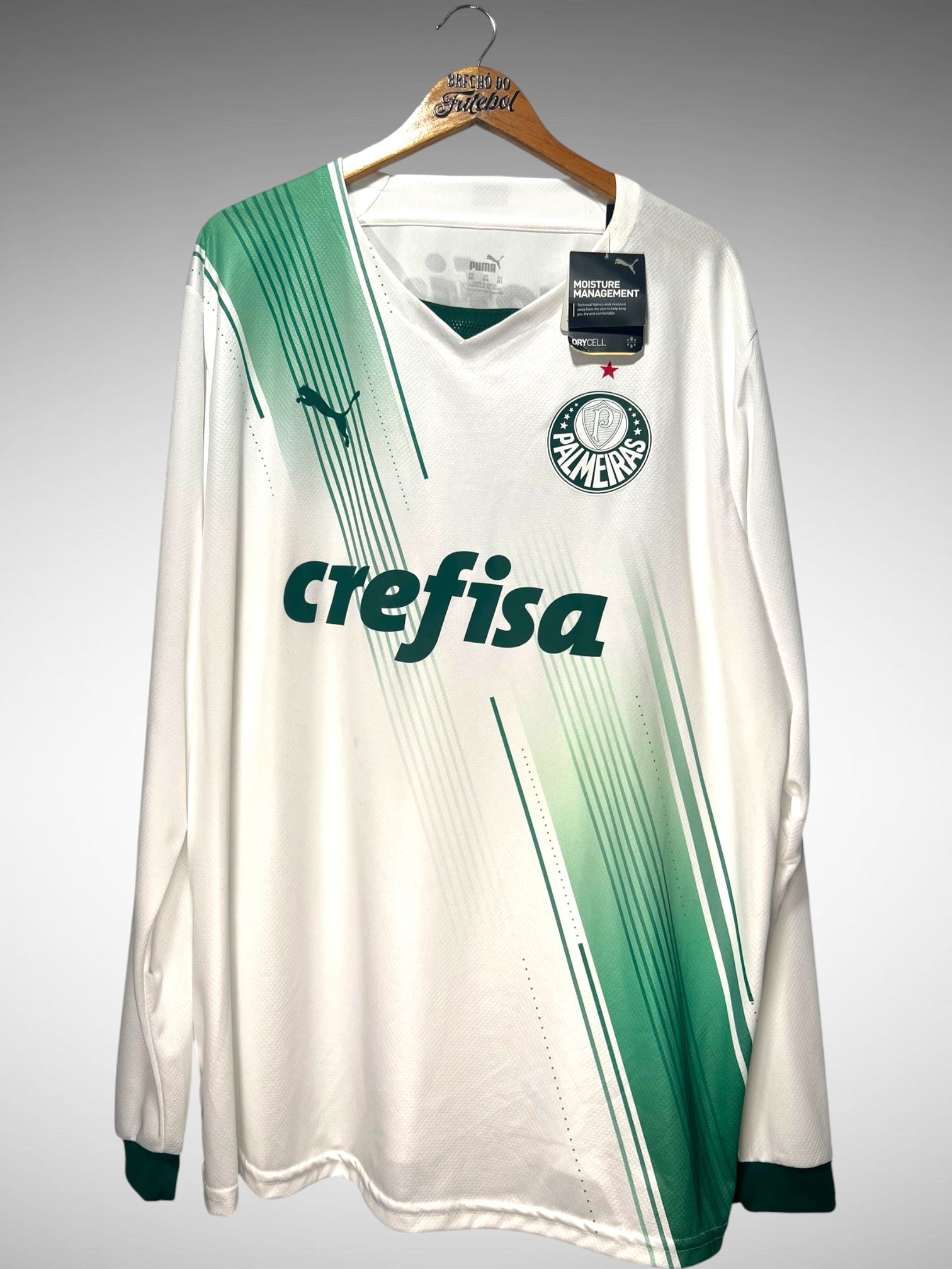 Palmeiras 2023 Segunda Camisa Tam 4G Mangas Longas.