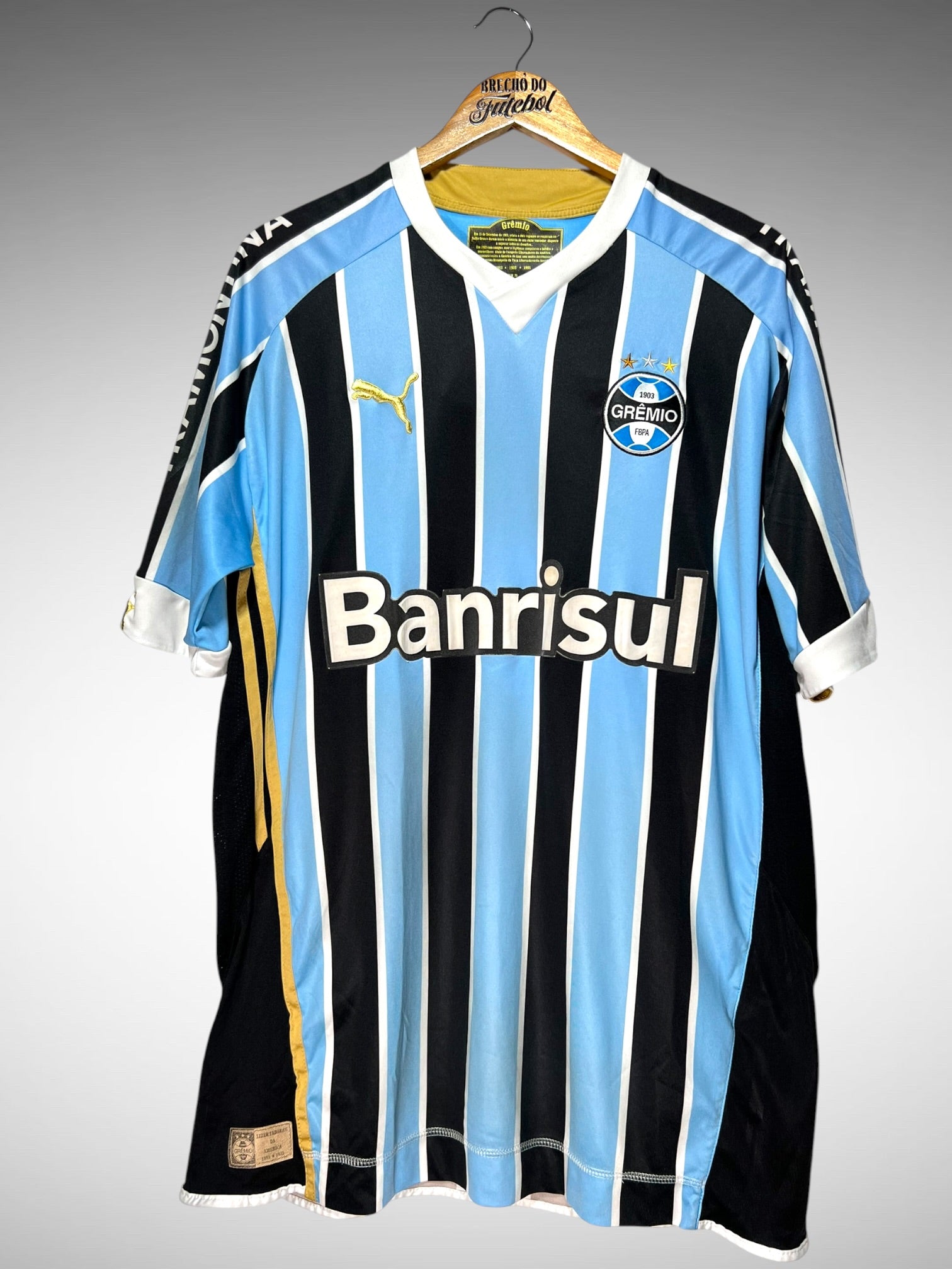 Grêmio 2009 Primeira Camisa Tam 3G N 8.