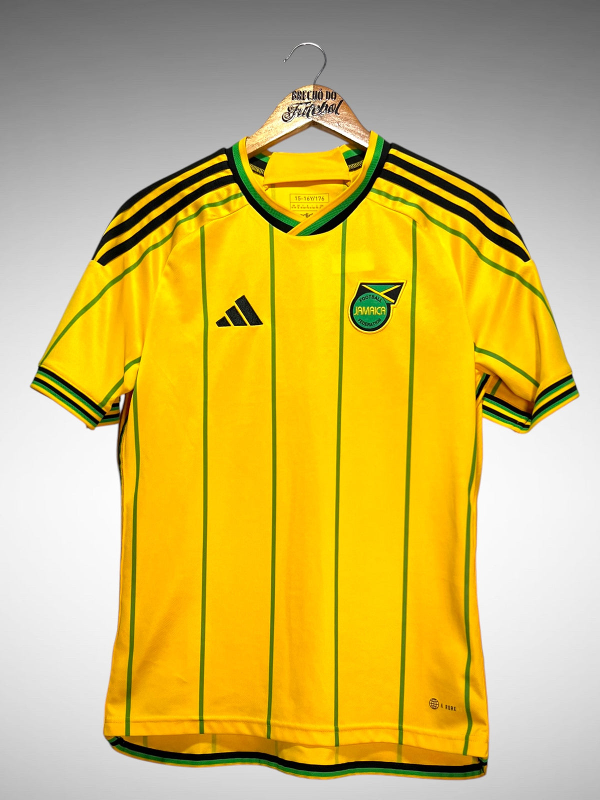 Jamaica 2023 Primeira Camisa Tam 16 anos Infantil.