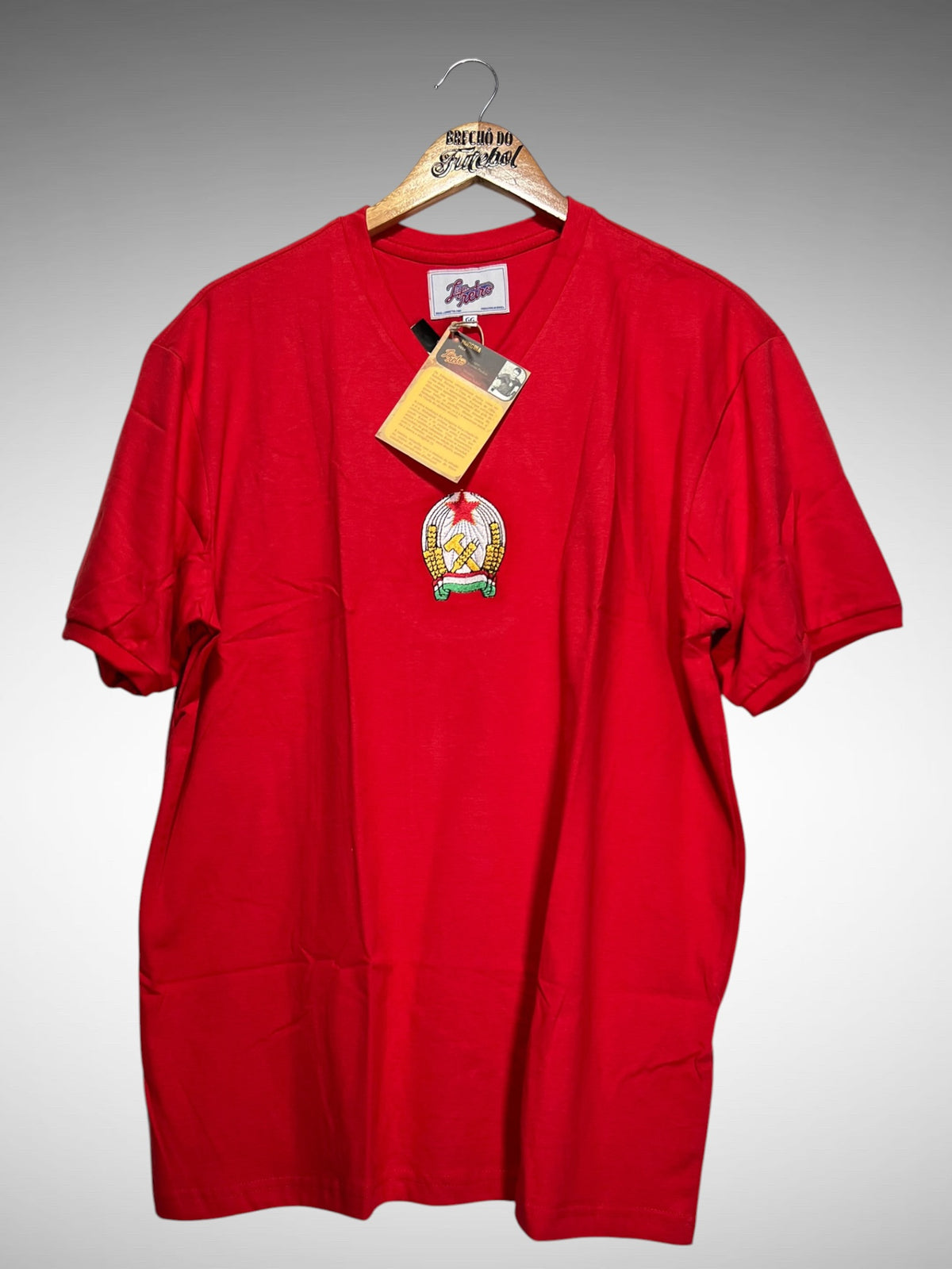 Hungria Liga Retrô 1954 Primeira Camisa Tam GG.