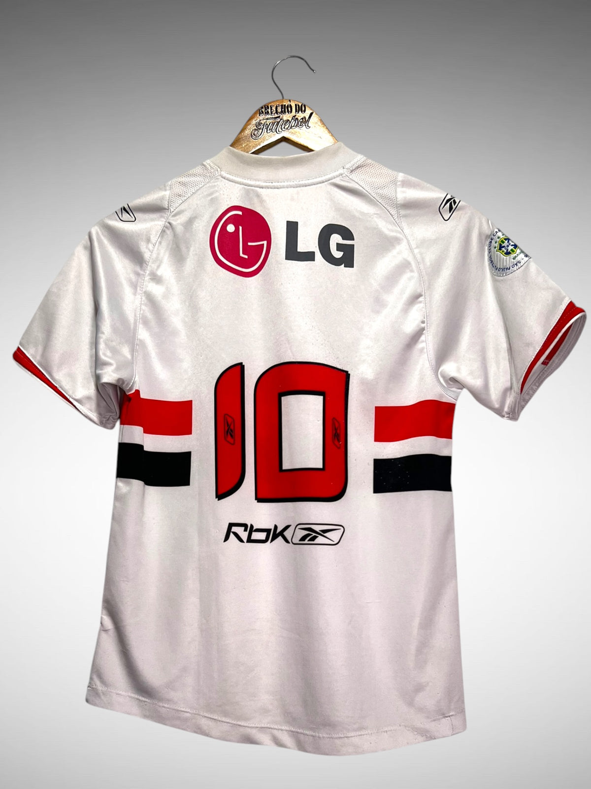 São Paulo 2007 Primeira Camisa Tam 12 anos Infantil N 10.