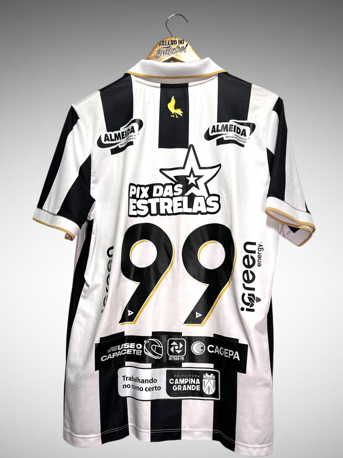 Treze da Paraíba 2026 Primeira Camisa Tam G N 99.