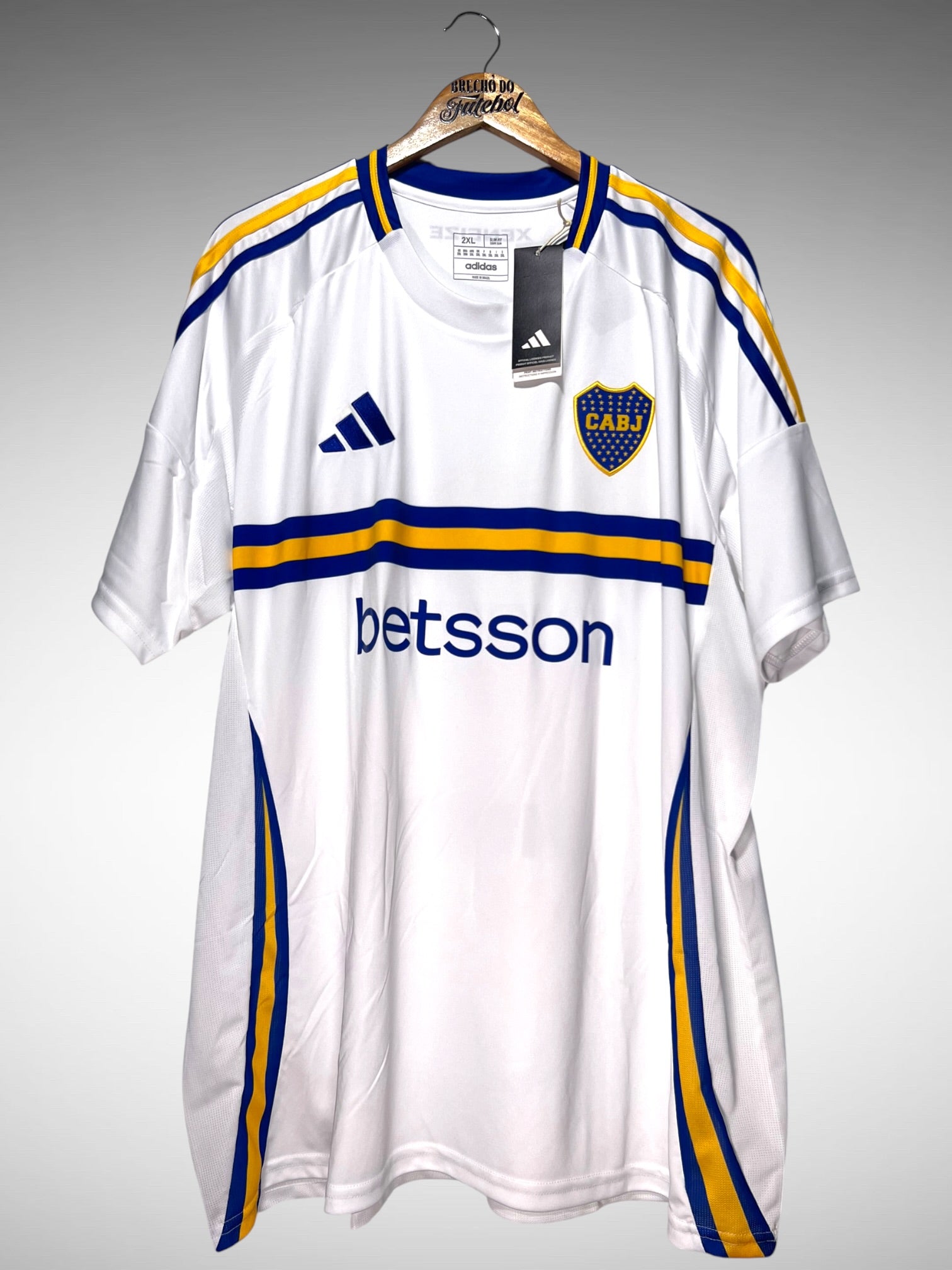 Boca Juniors 2025 Segunda Camisa Tam 3G.