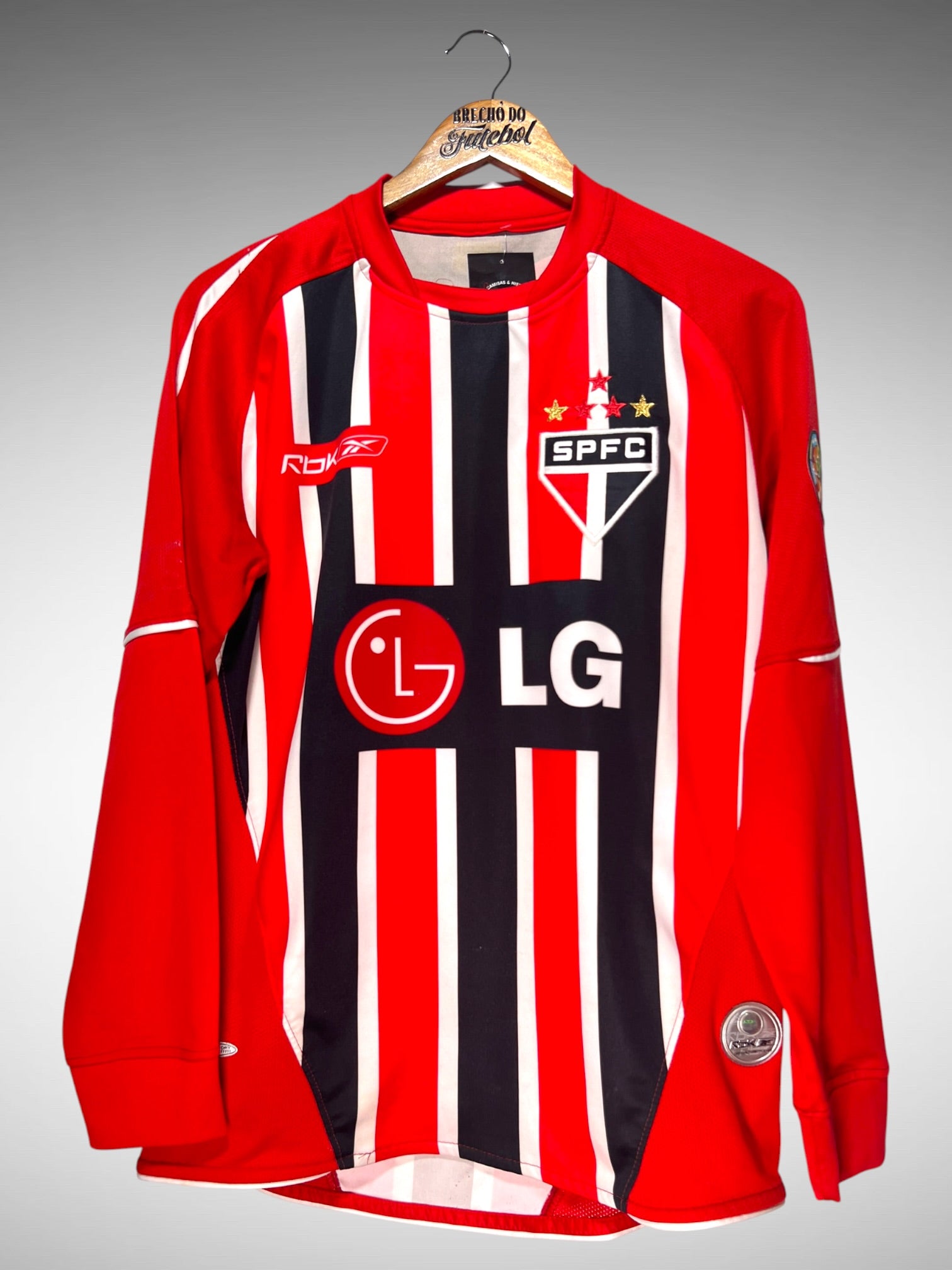 São Paulo 2006 Segunda Camisa Tam P N 10 Mangas Longas.