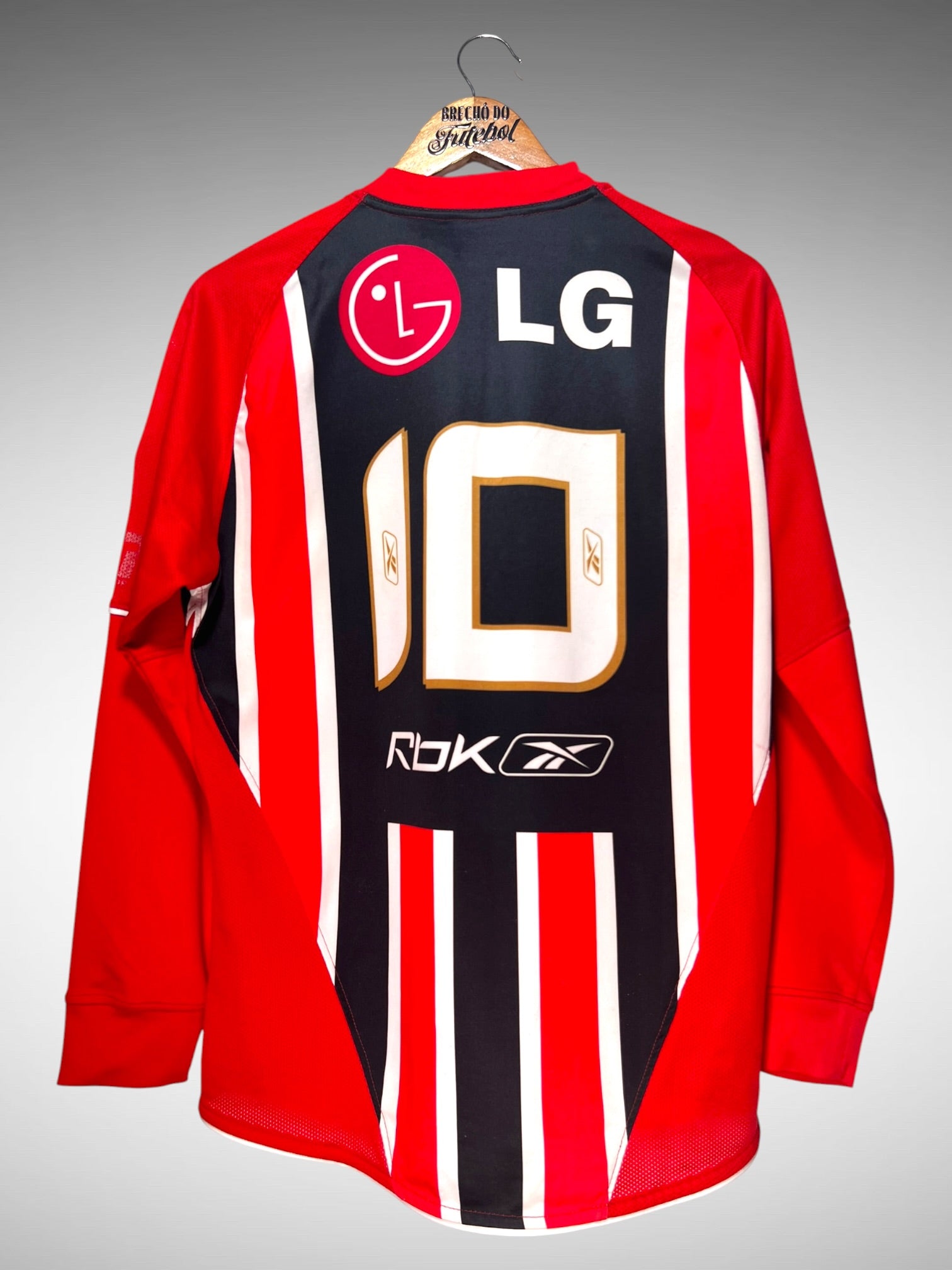 São Paulo 2006 Segunda Camisa Tam P N 10 Mangas Longas.