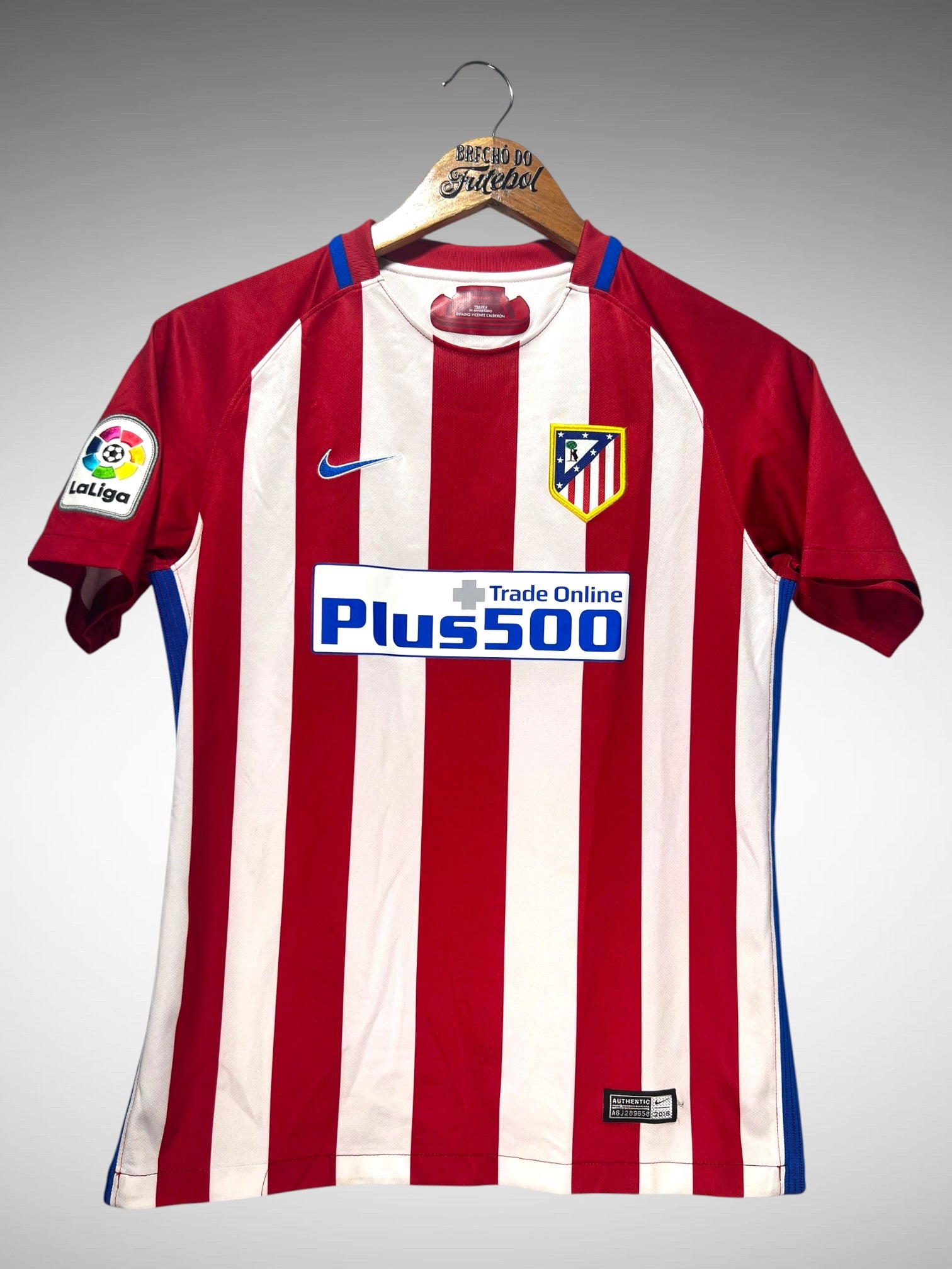 Atlético de Madrid 2016 Primeira Camisa Tam 12 anos Infantil.