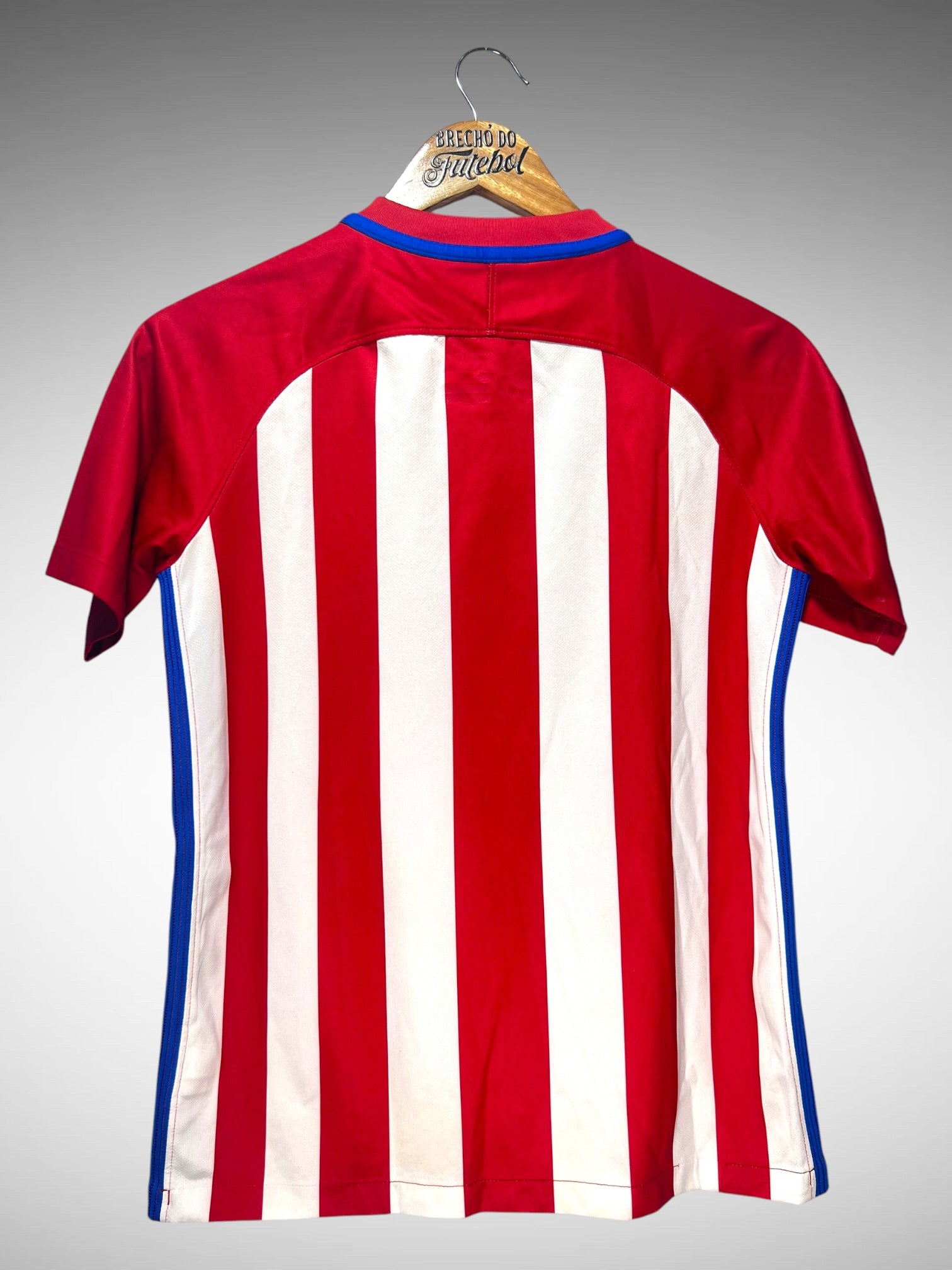 Atlético de Madrid 2016 Primeira Camisa Tam 12 anos Infantil.