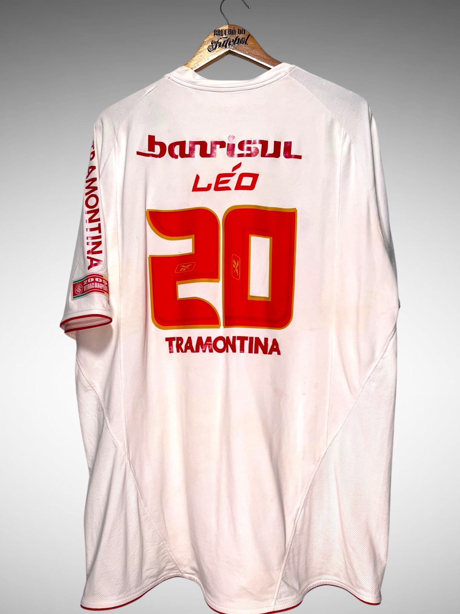 Internacional 2006 Segunda Camisa Tam GG N 20 Léo.