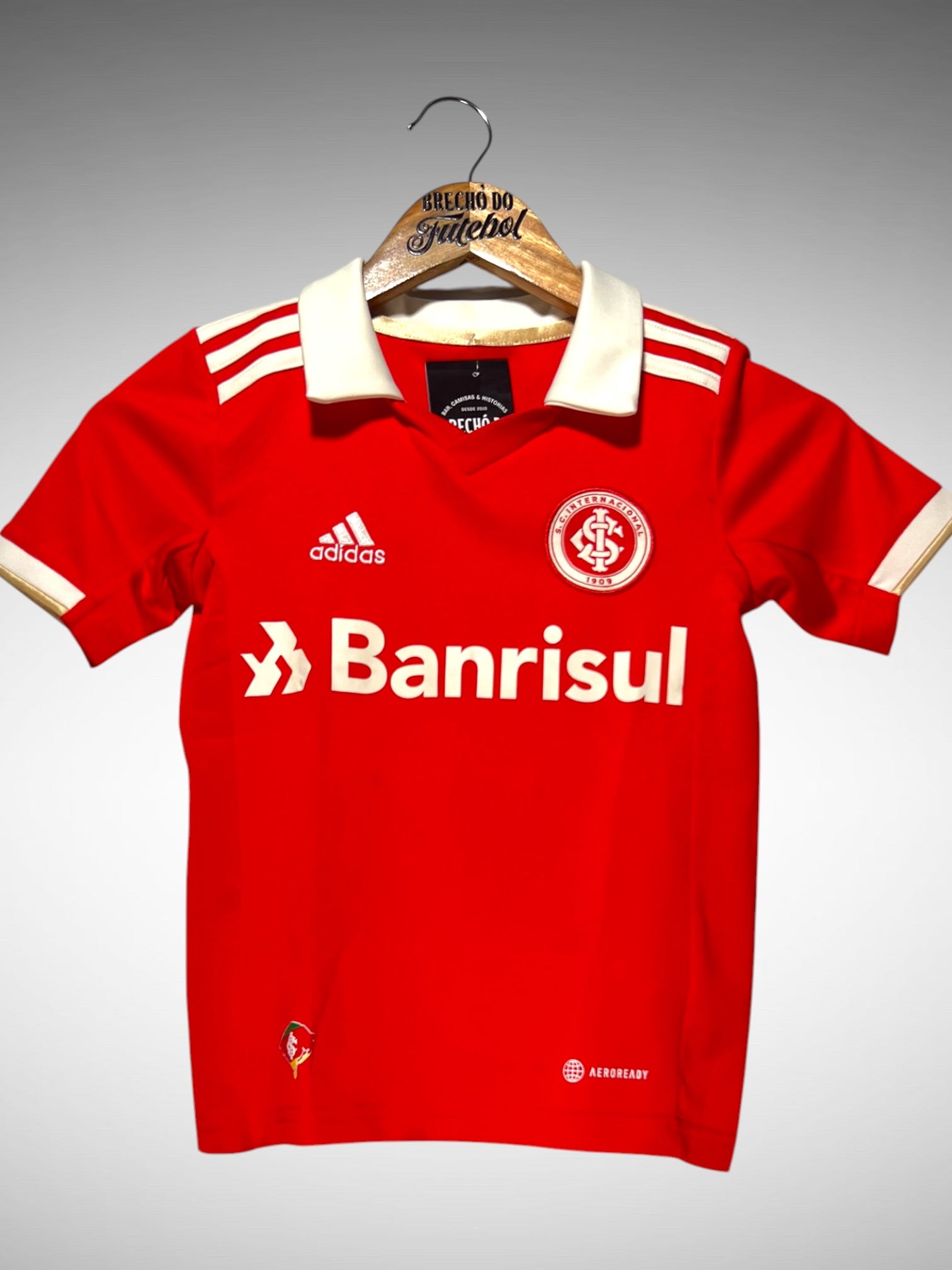Internacional 2022 Primeira Camisa Tam 8 anos Infantil.