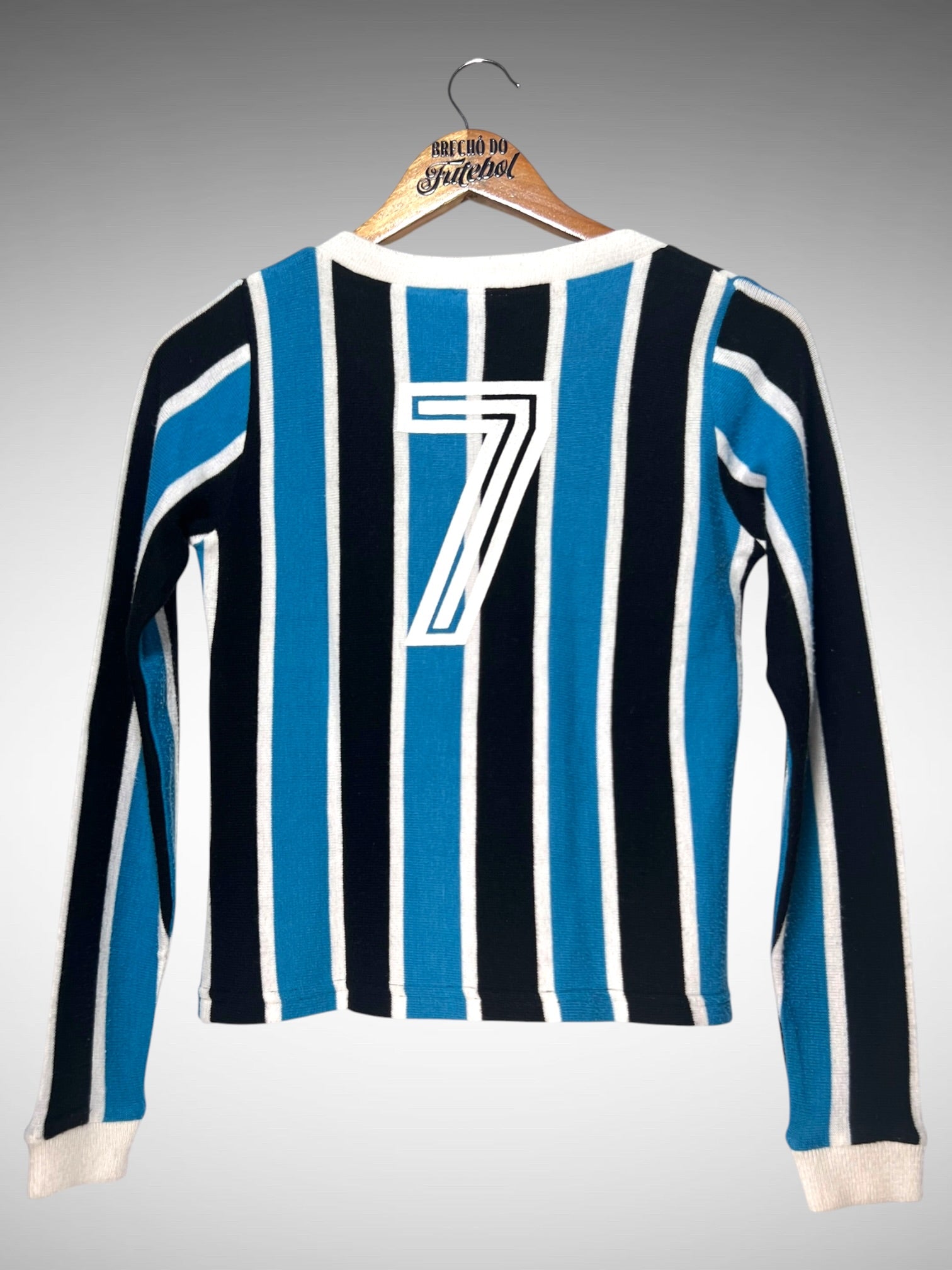 Grêmio Retrô 1983 Primeira Camisa Tam M Feminino N 7 Mangas Longas.