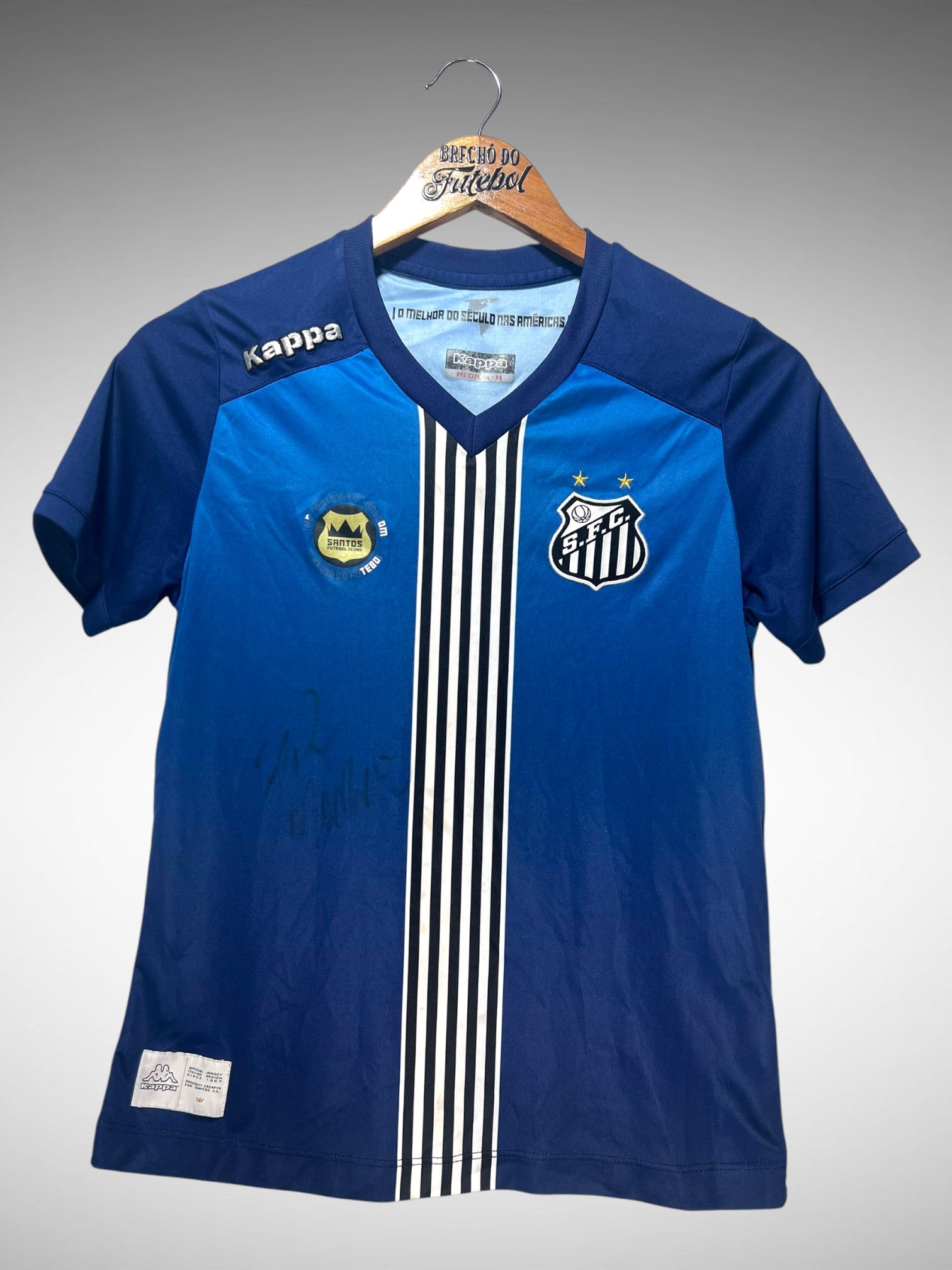 Santos 2016 Terceira Camisa Tam 12 anos Infantil.