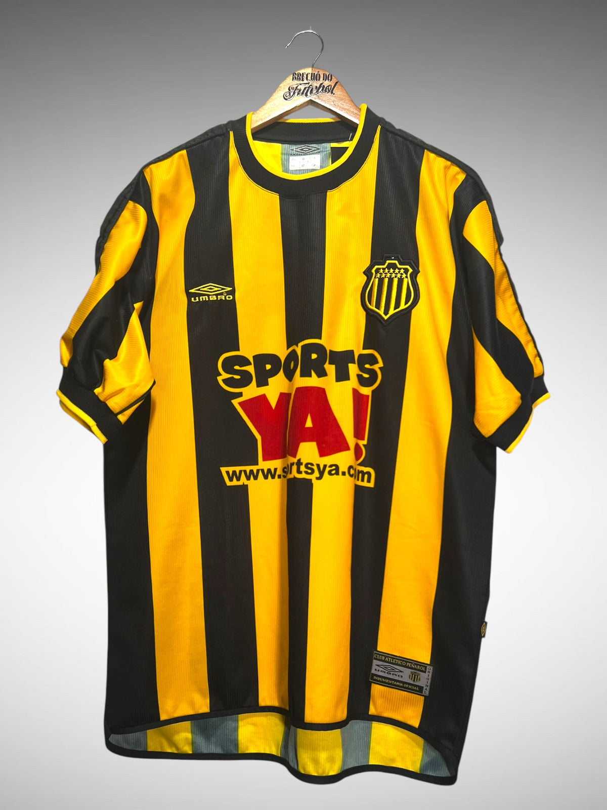 Peñarol 2001 Primeira Camisa Tam G N 10.