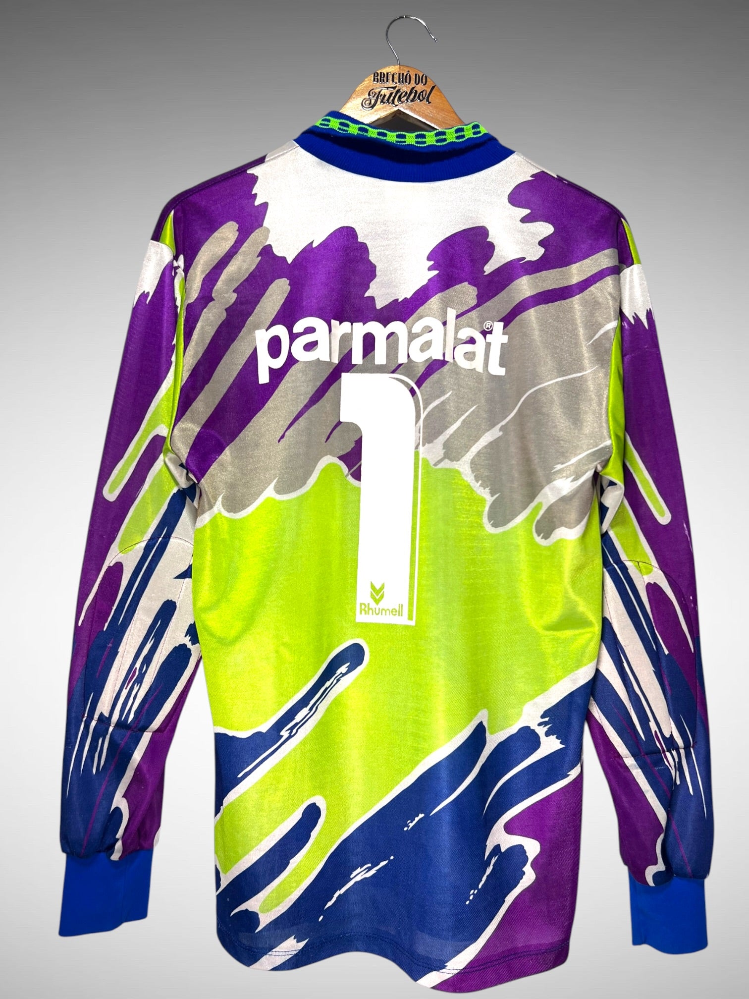 Palmeiras 1994 Camisa de Goleiro Tam G N 1 Mangas Longas.