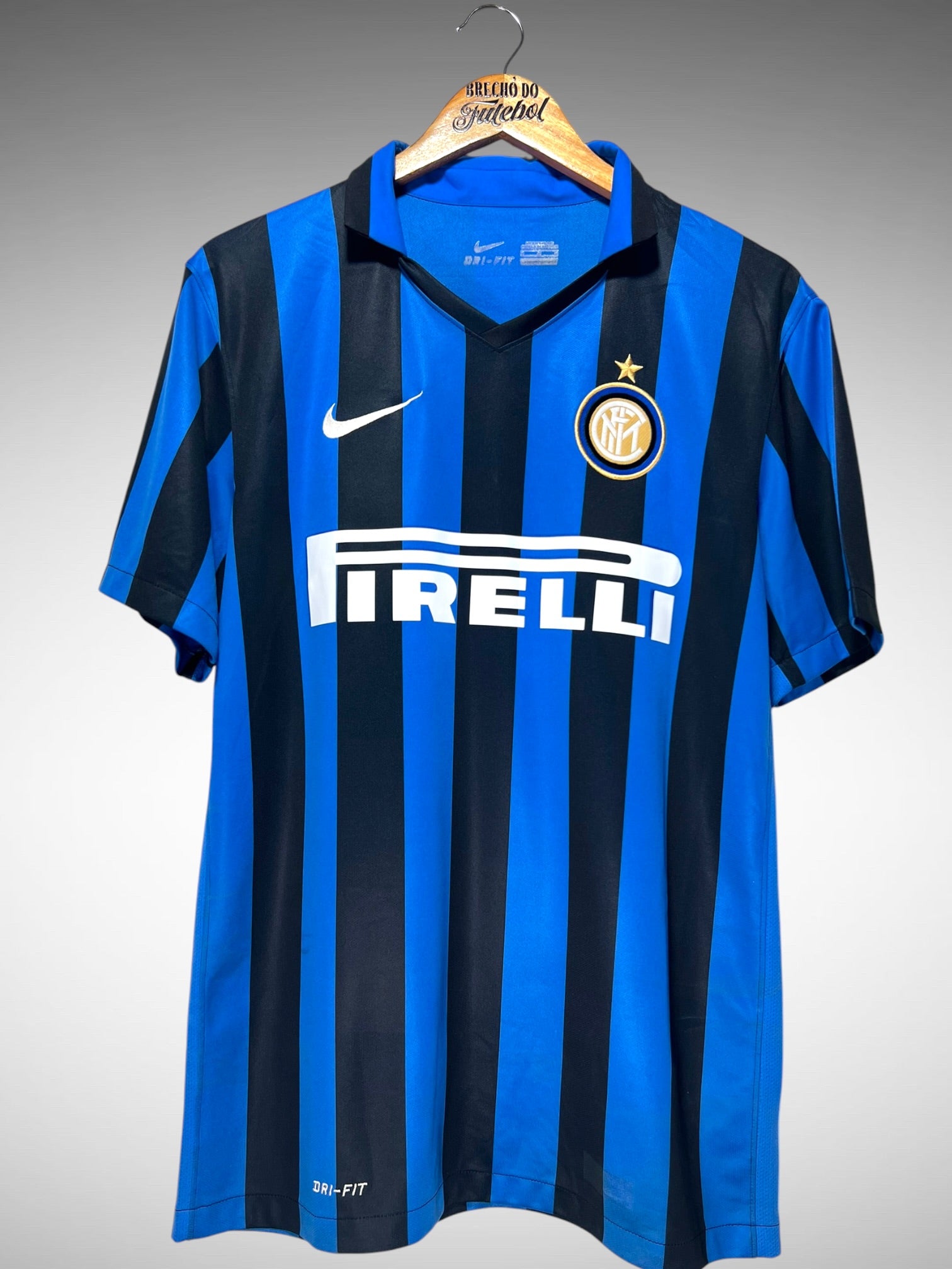 Inter de Milão 2015 Primeira Camisa Tam M N 83 Felipe Melo.