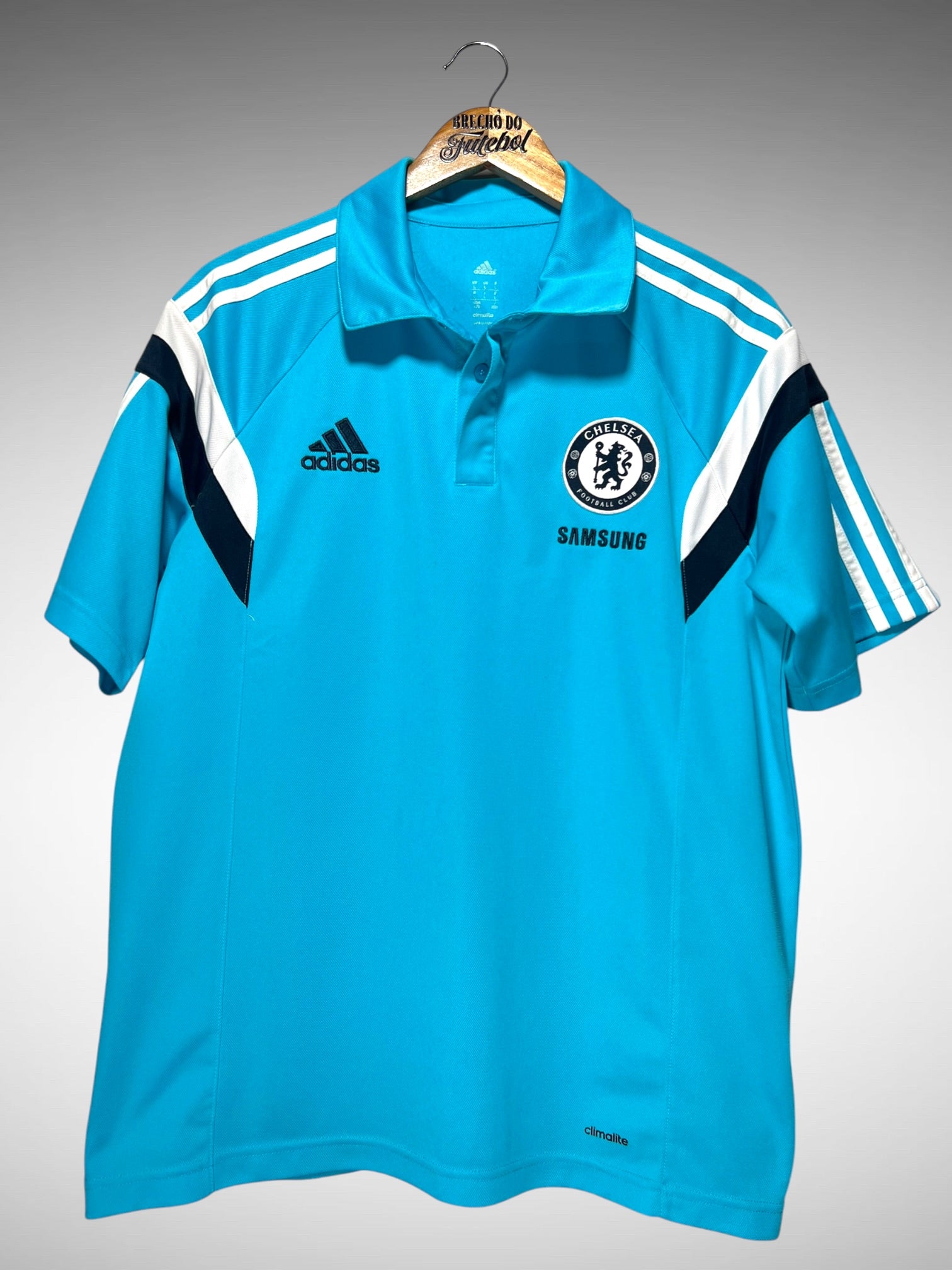Chelsea 2014 Camisa de Viagem Tam G.