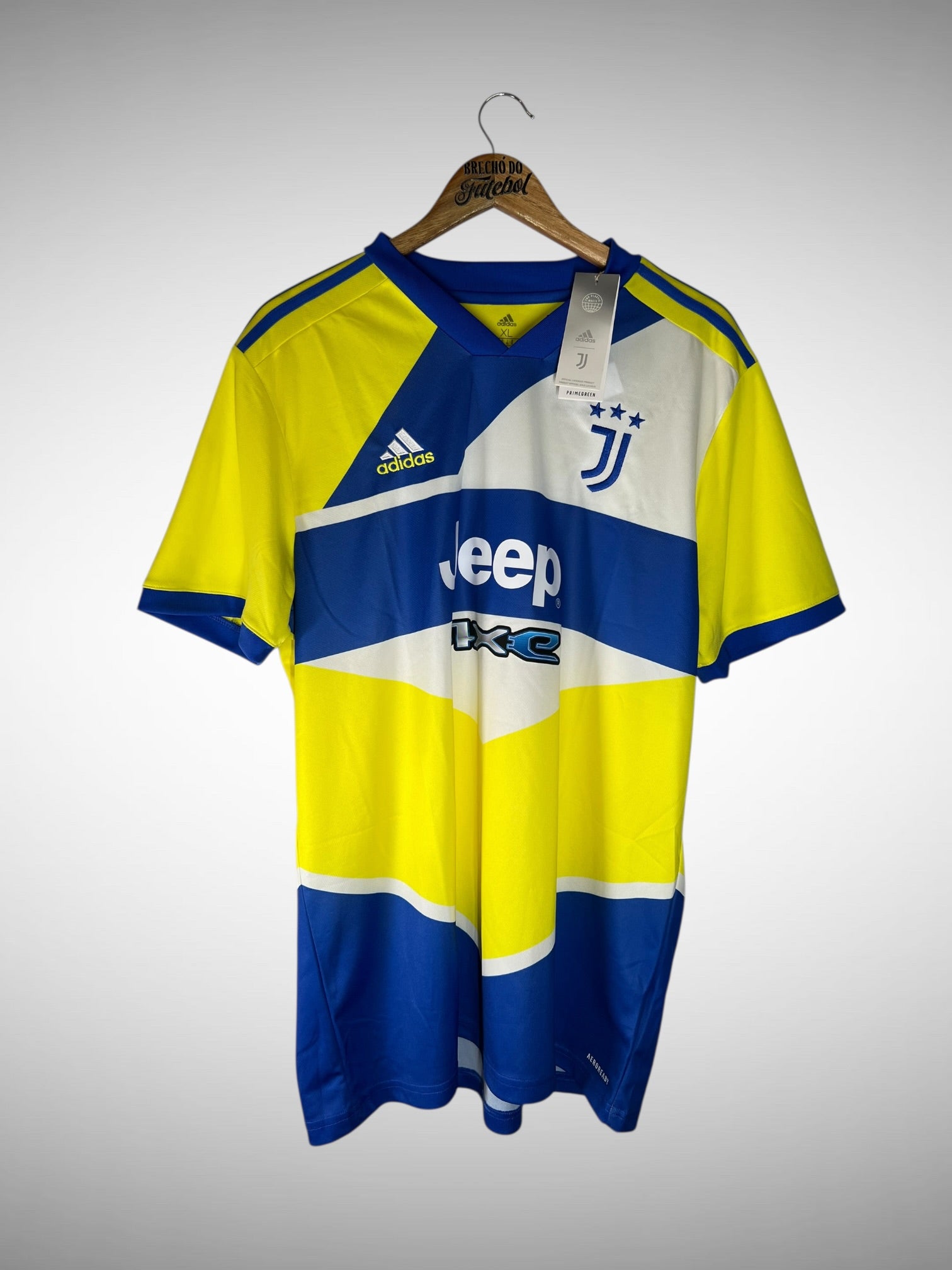 Juventus 2021 Terceira Camisa Tam GG.