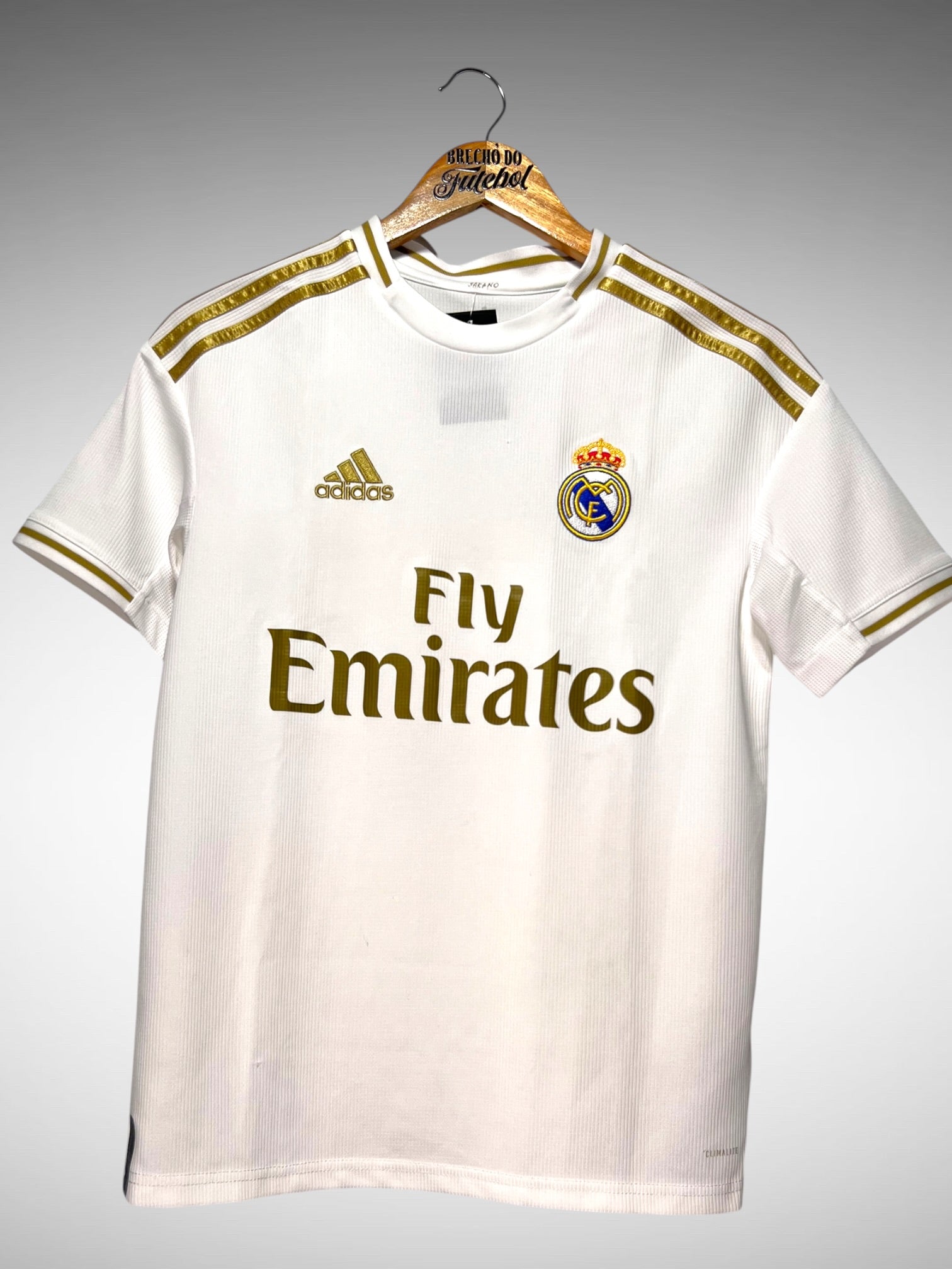Real Madrid 2019 Primeira Camisa Tam 14 anos Infantil.