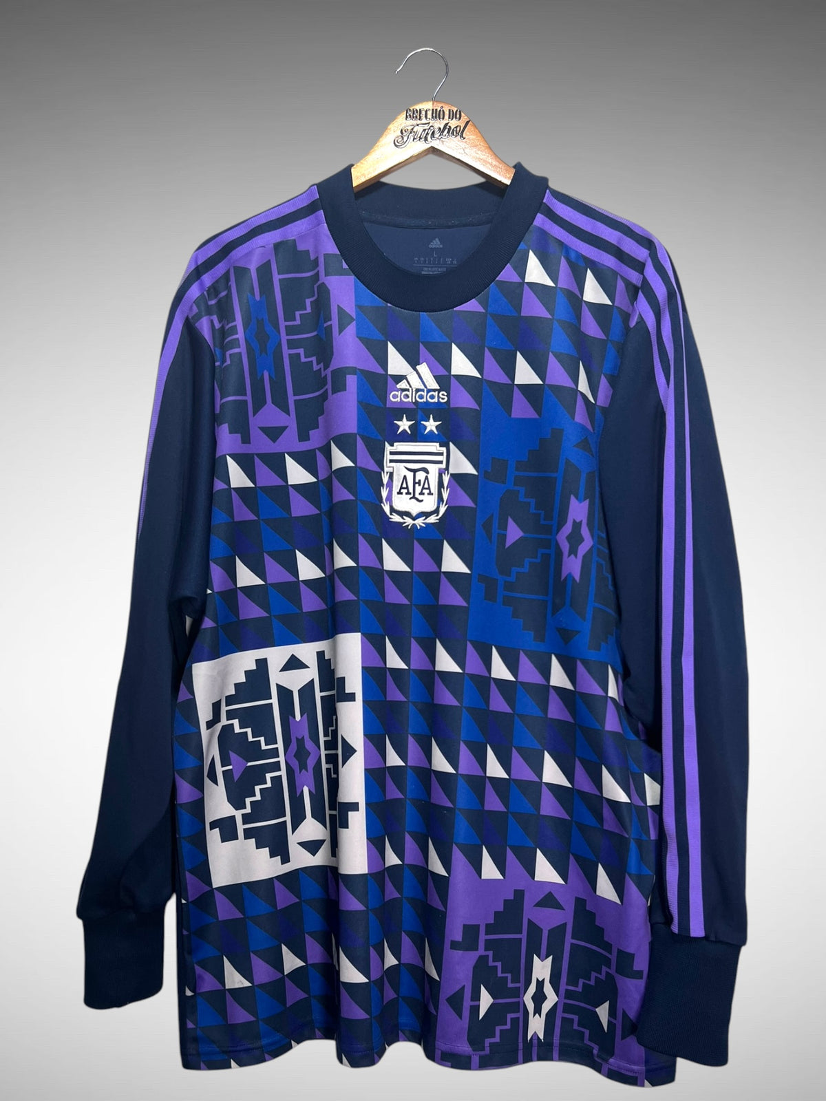 Argentina 2022 Camisa de Goleiro Icon Tam G Mangas Longas.