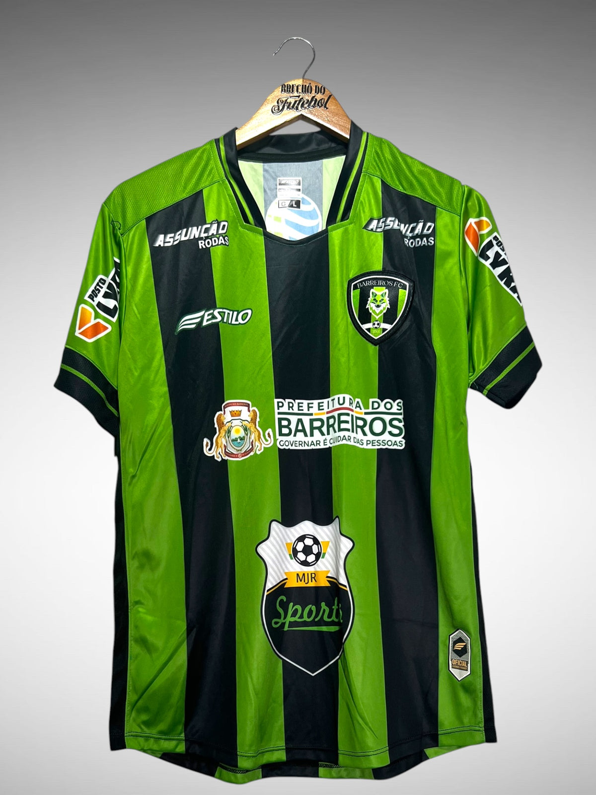 Barreiros 2021 Primeira Camisa Tam G N 22.