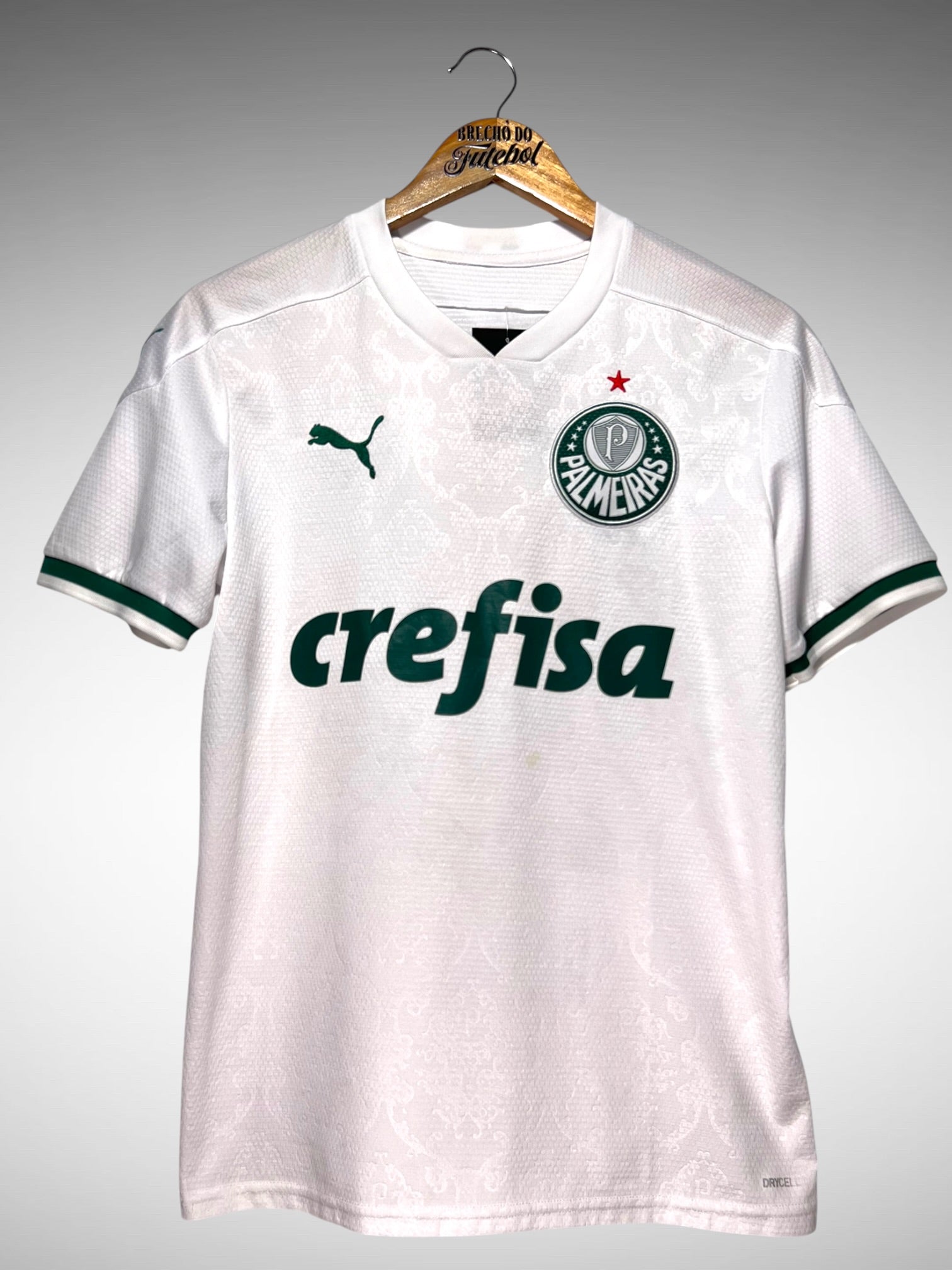 Palmeiras 2020 Segunda Camisa Tam 16 anos Infantil N 23 R. Veiga.