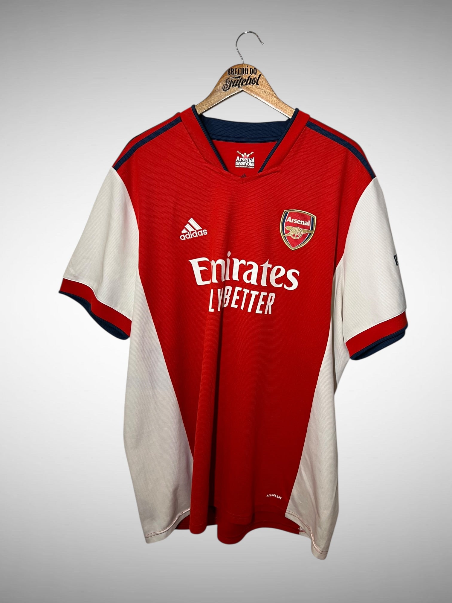 Arsenal 2021 Primeira Camisa Tam 4G.