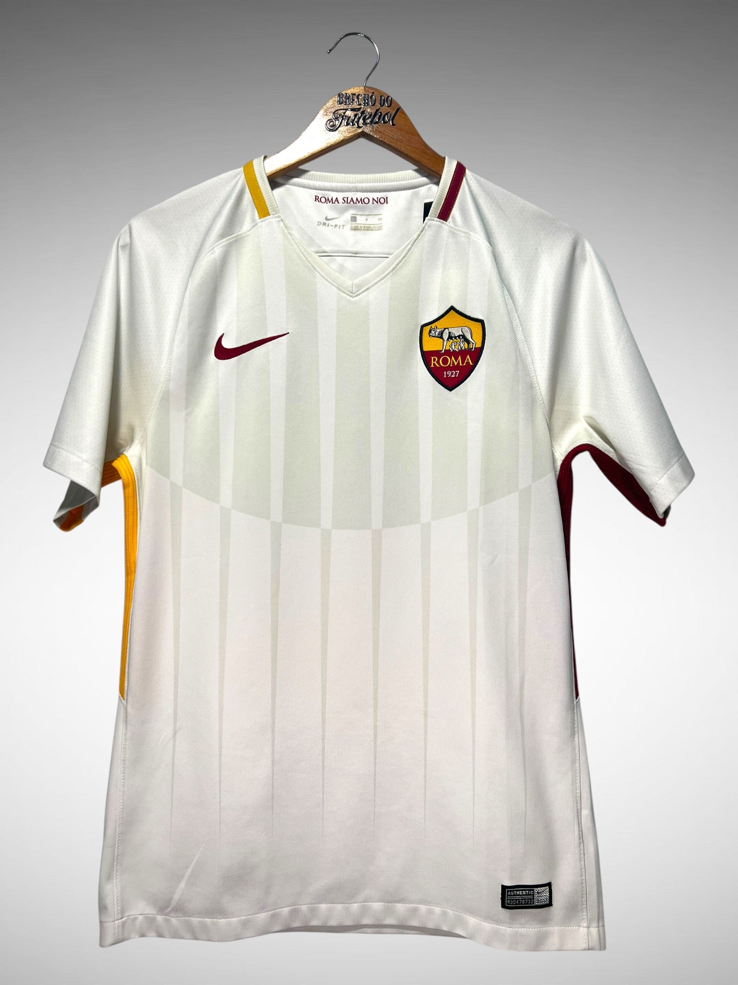 Roma 2017 Segunda Camisa Tam P.