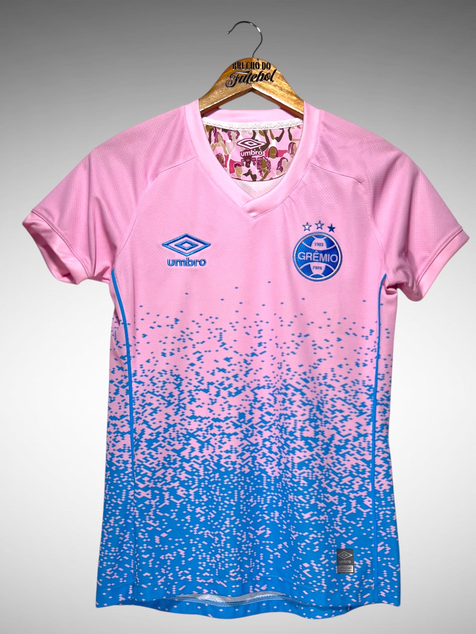 Grêmio 2021 Camisa Outubro Rosa Tam P Feminino.