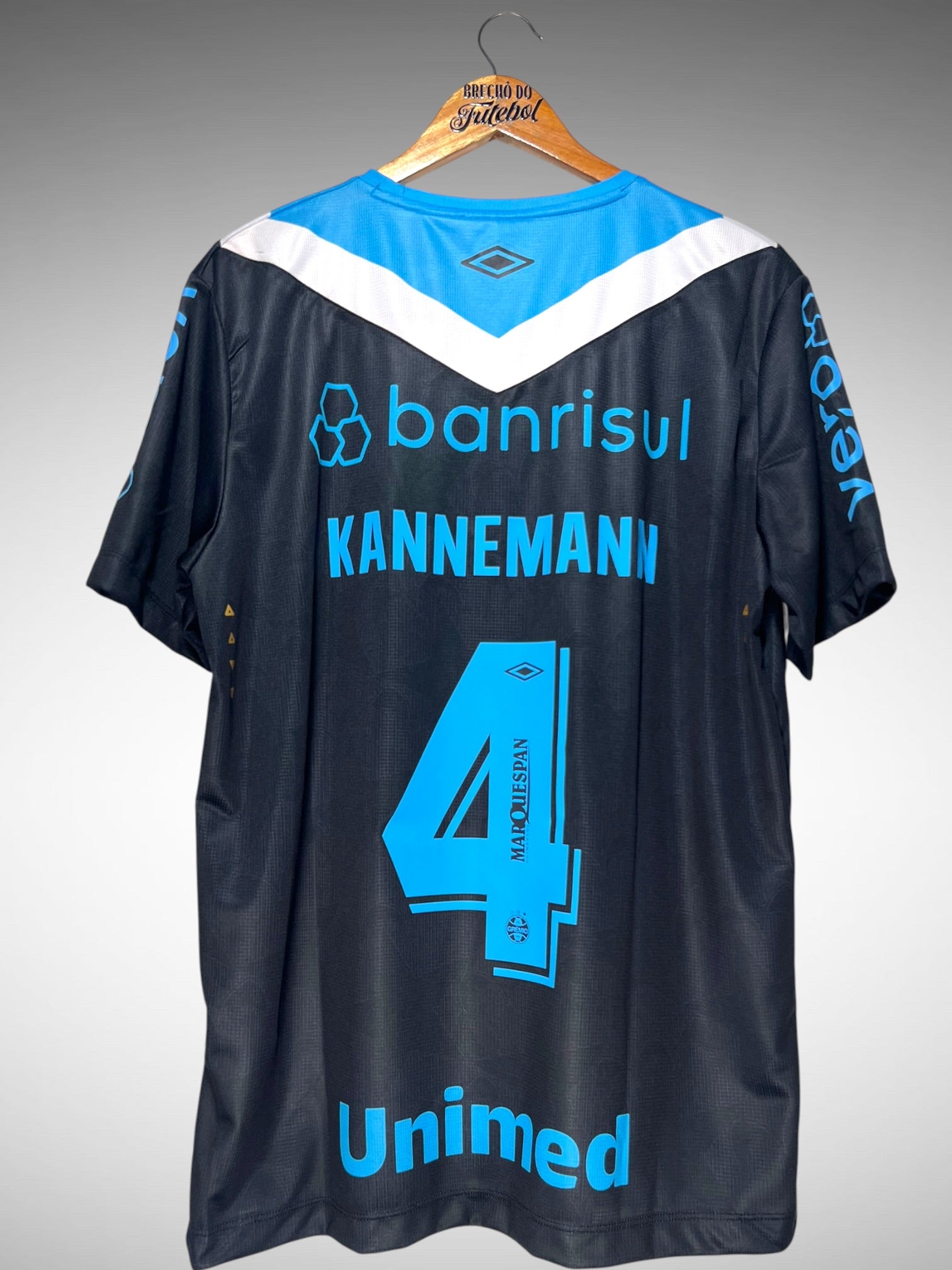Grêmio 2024 Terceira Camisa Tam G N 4 Kannemann.