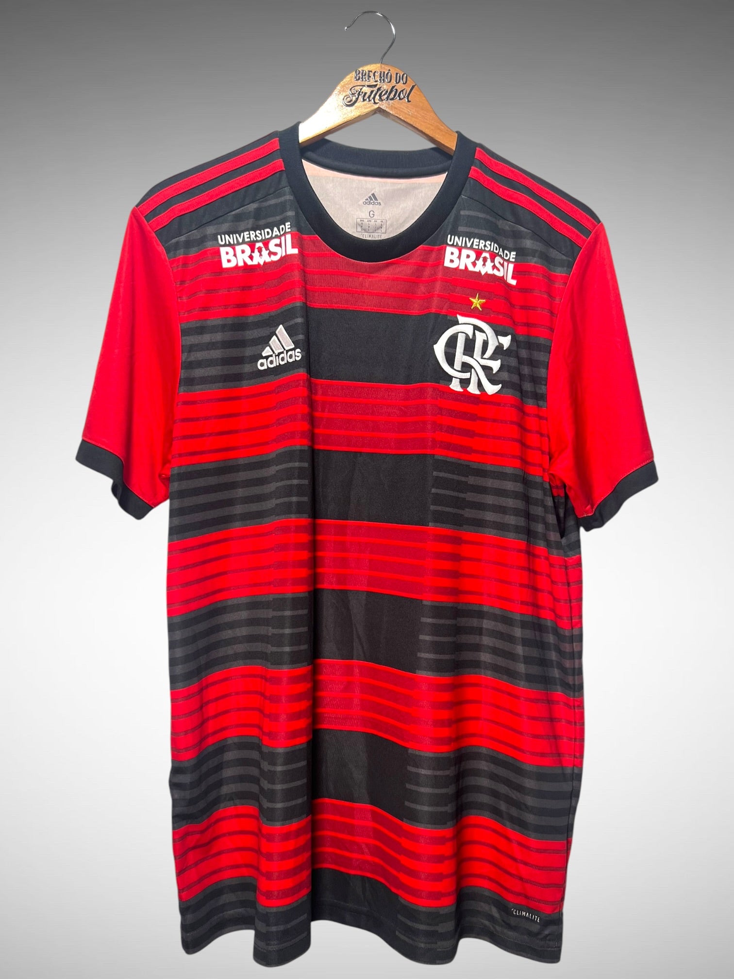 Flamengo 2018 Primeira Camisa Tam G N 54 Vitor Gabriel.