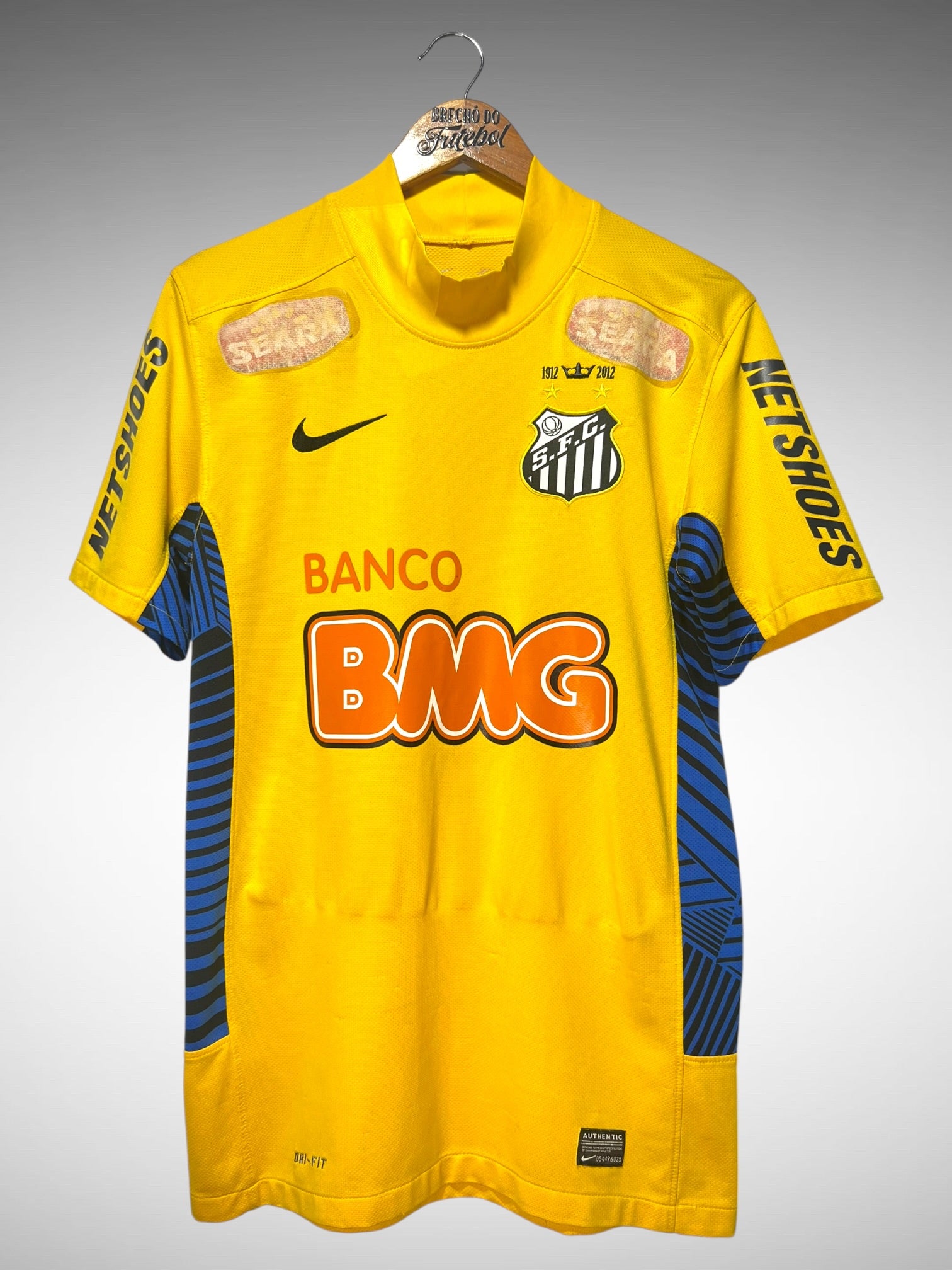 Santos 2012 Camisa de Goleiro Tam P N 1.